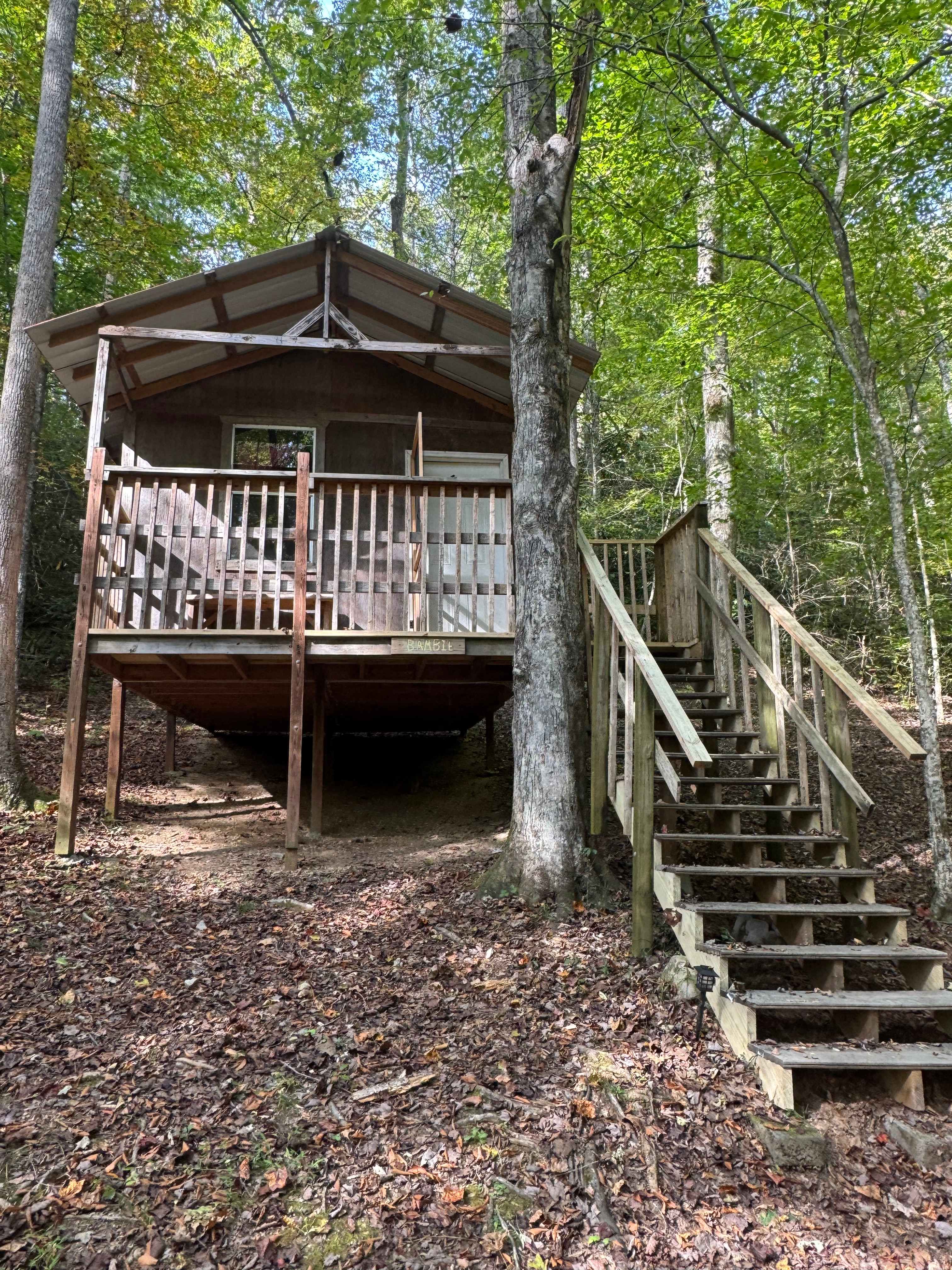 Outside Front Cabin View (Bambi) 