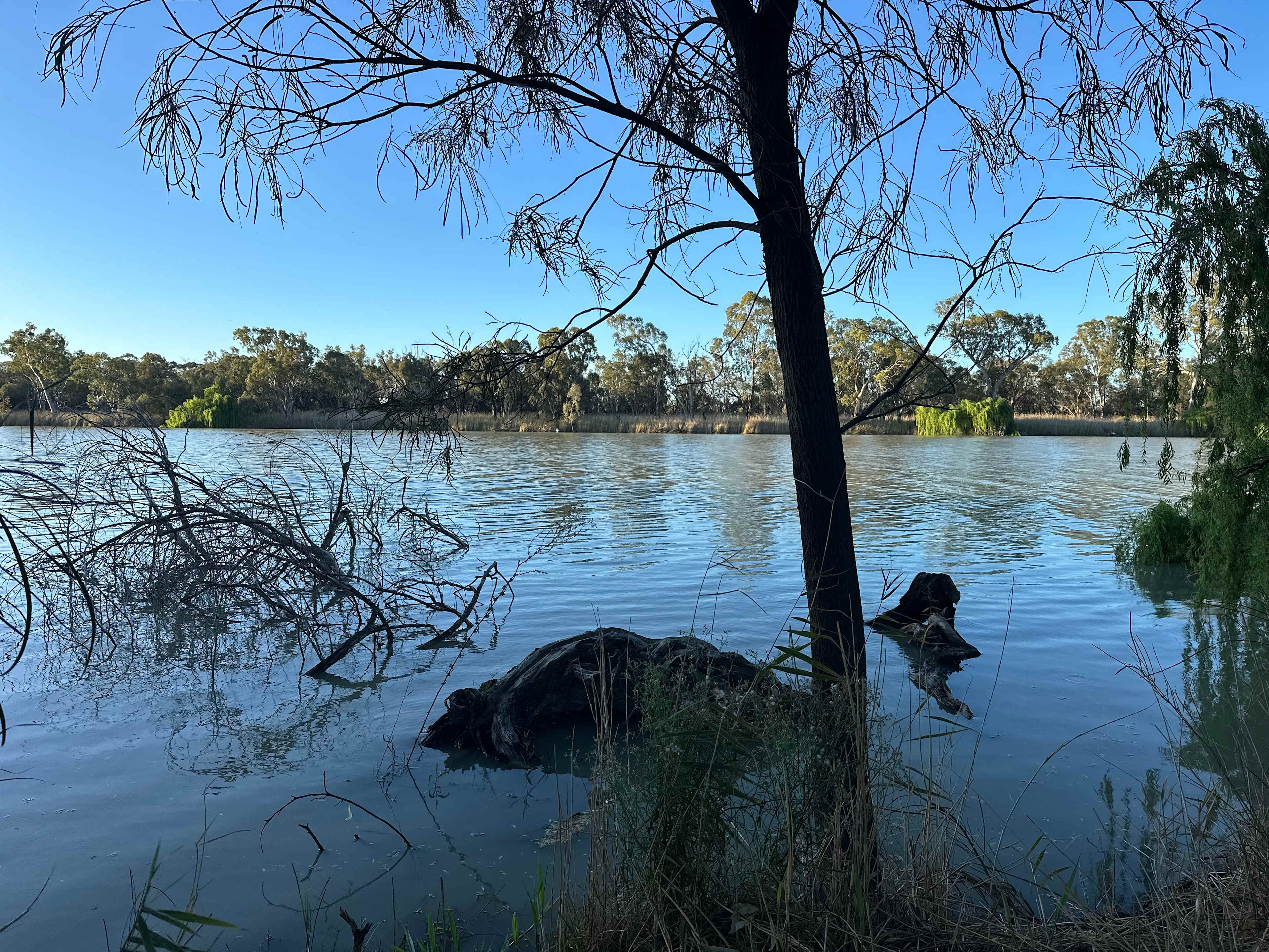 Secluded exclusive river campsite