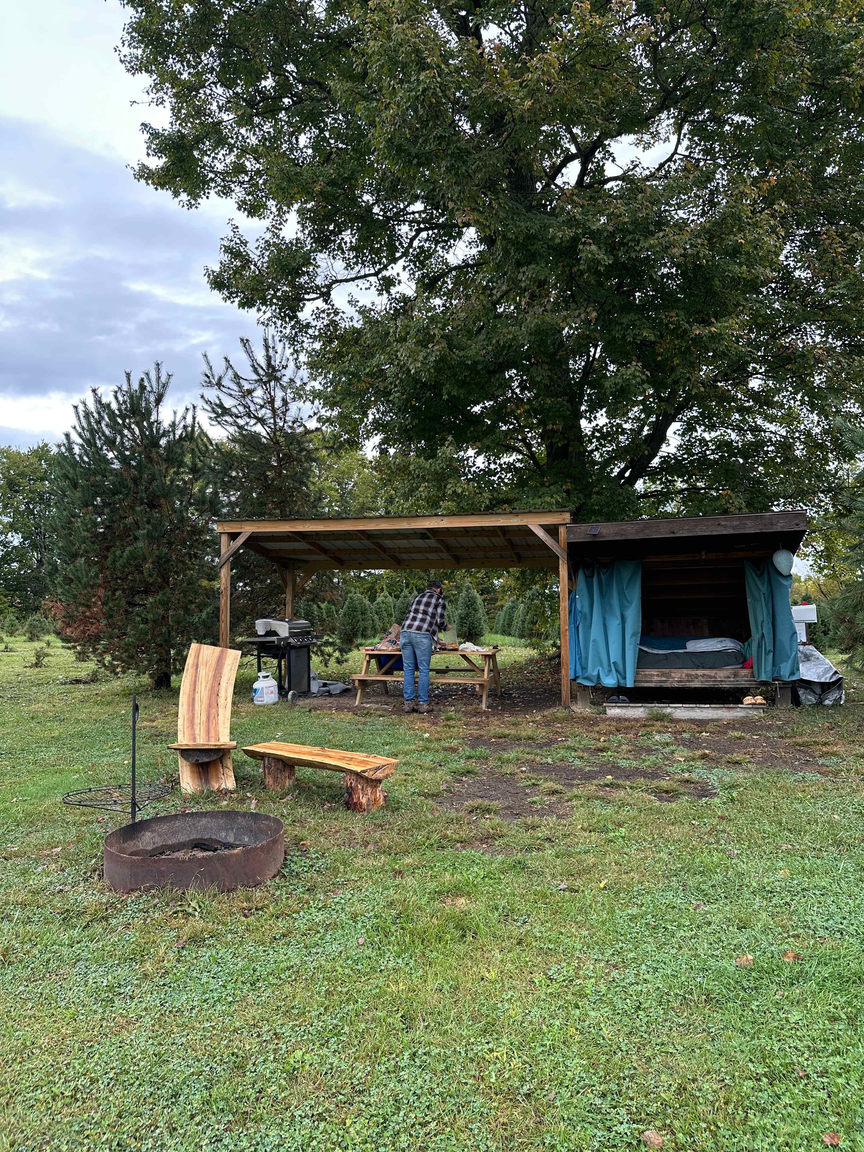 Overview of campsite #3