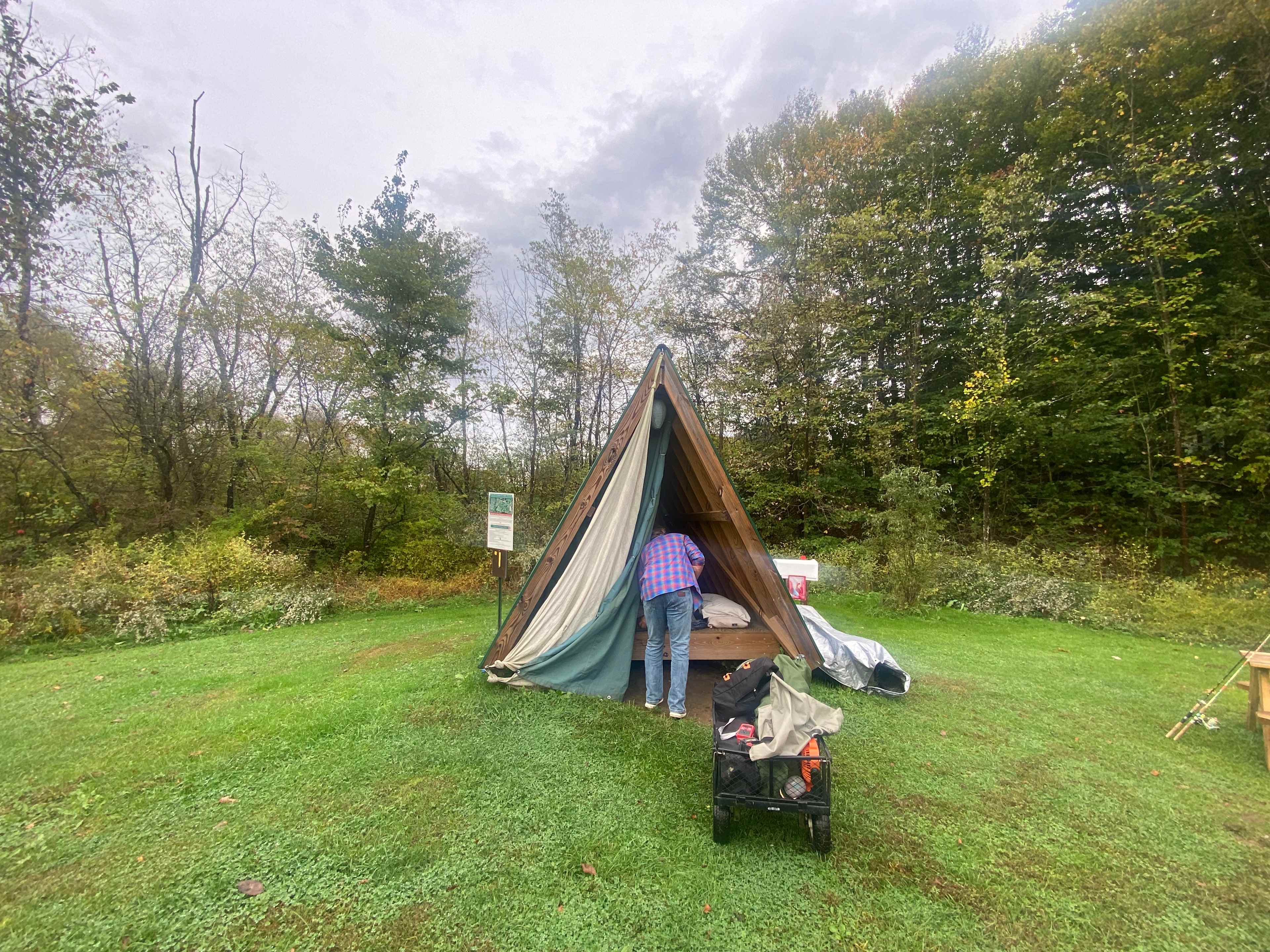 Camping at Heritage Farms