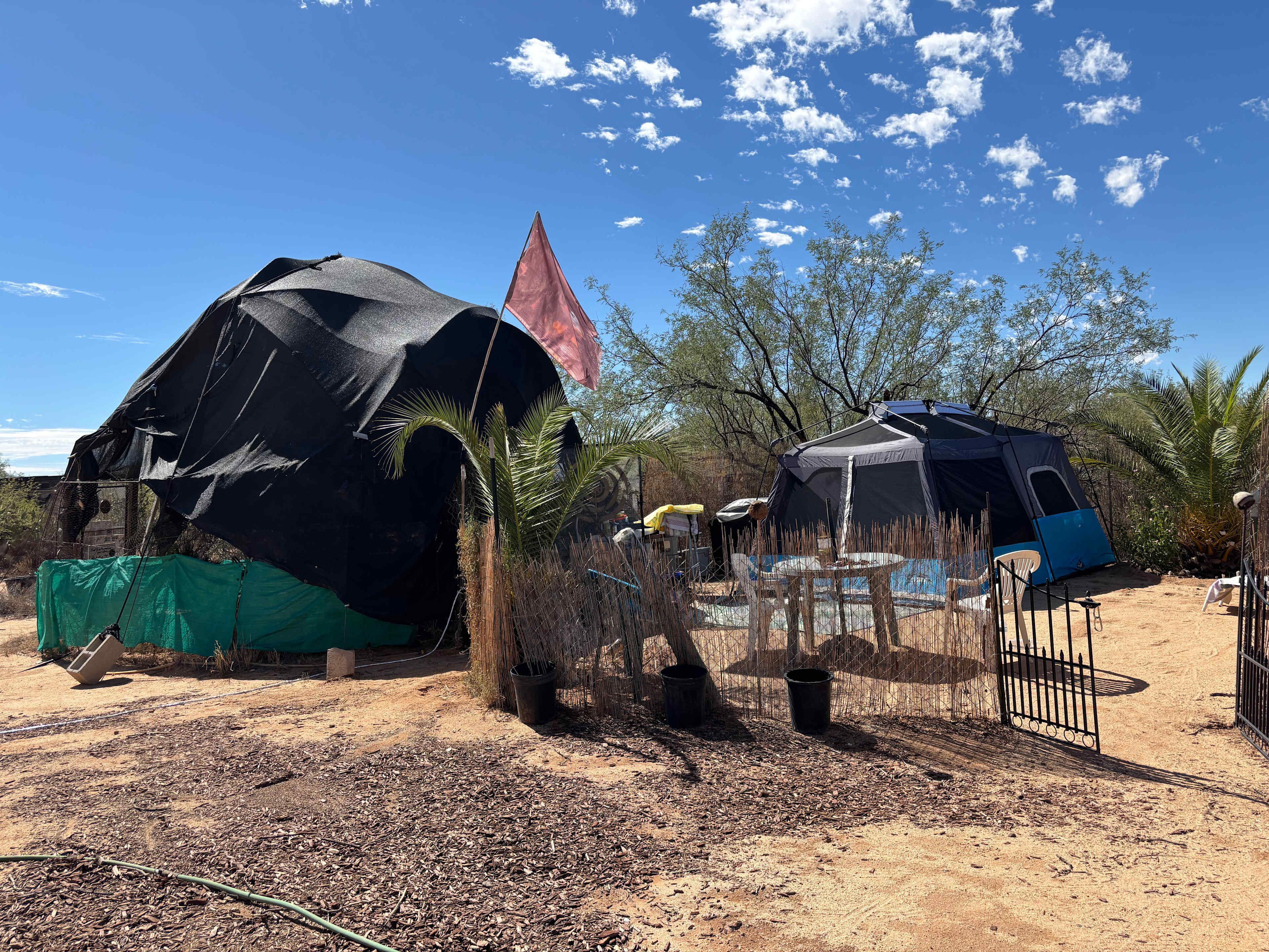 So spoiled, we took the beach site which gave us the side door direct to Playa Tortuga