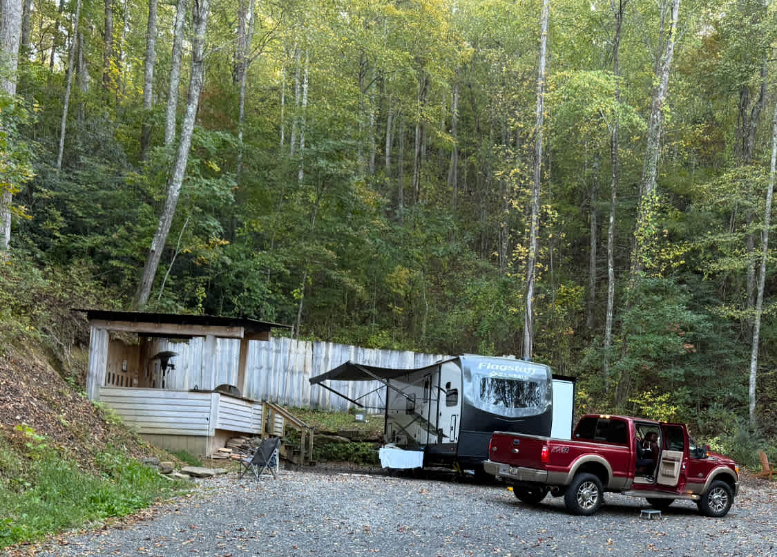 Asheville Area Luxury Solo RV'ing