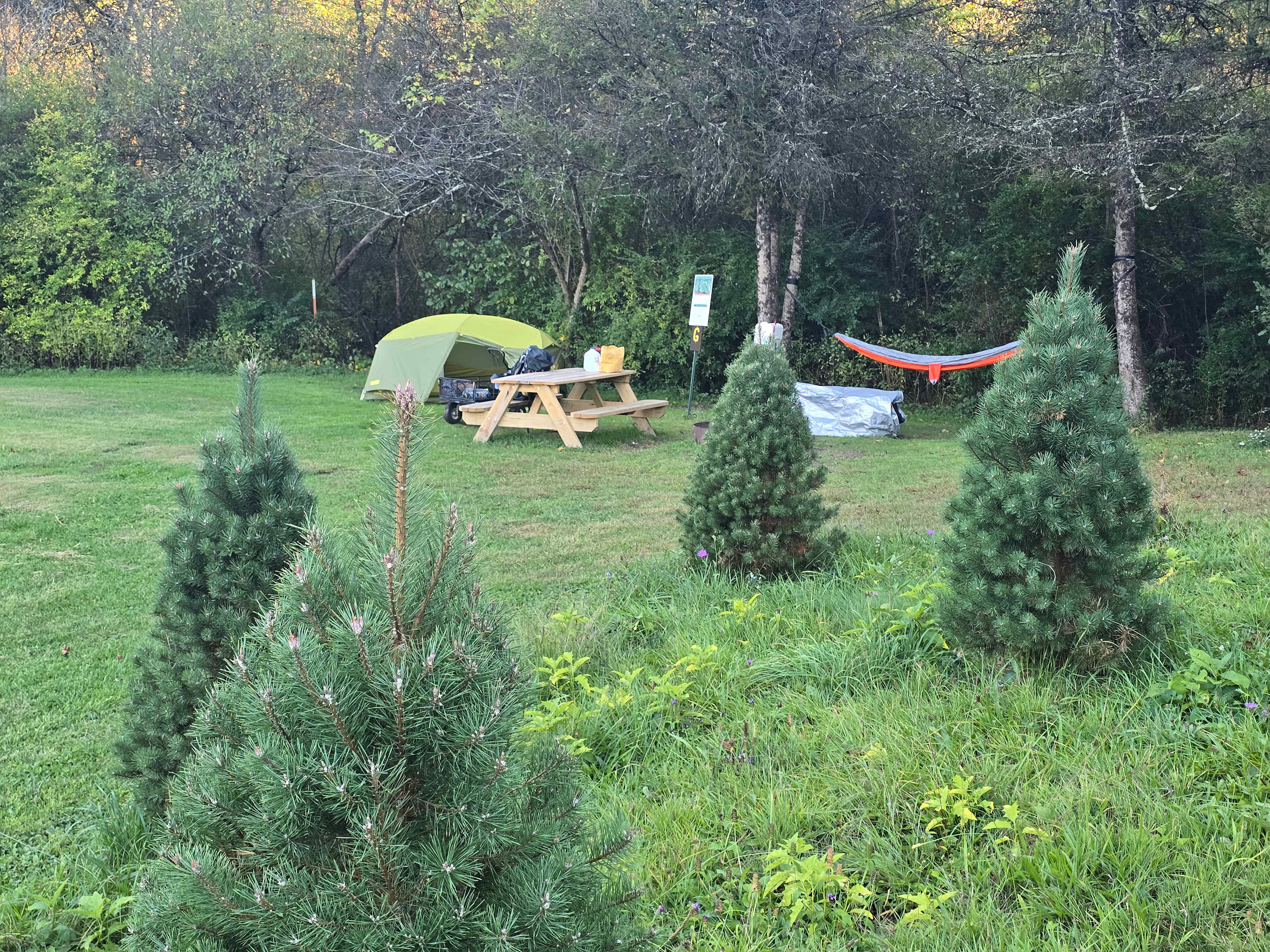 Camping at Heritage Farms