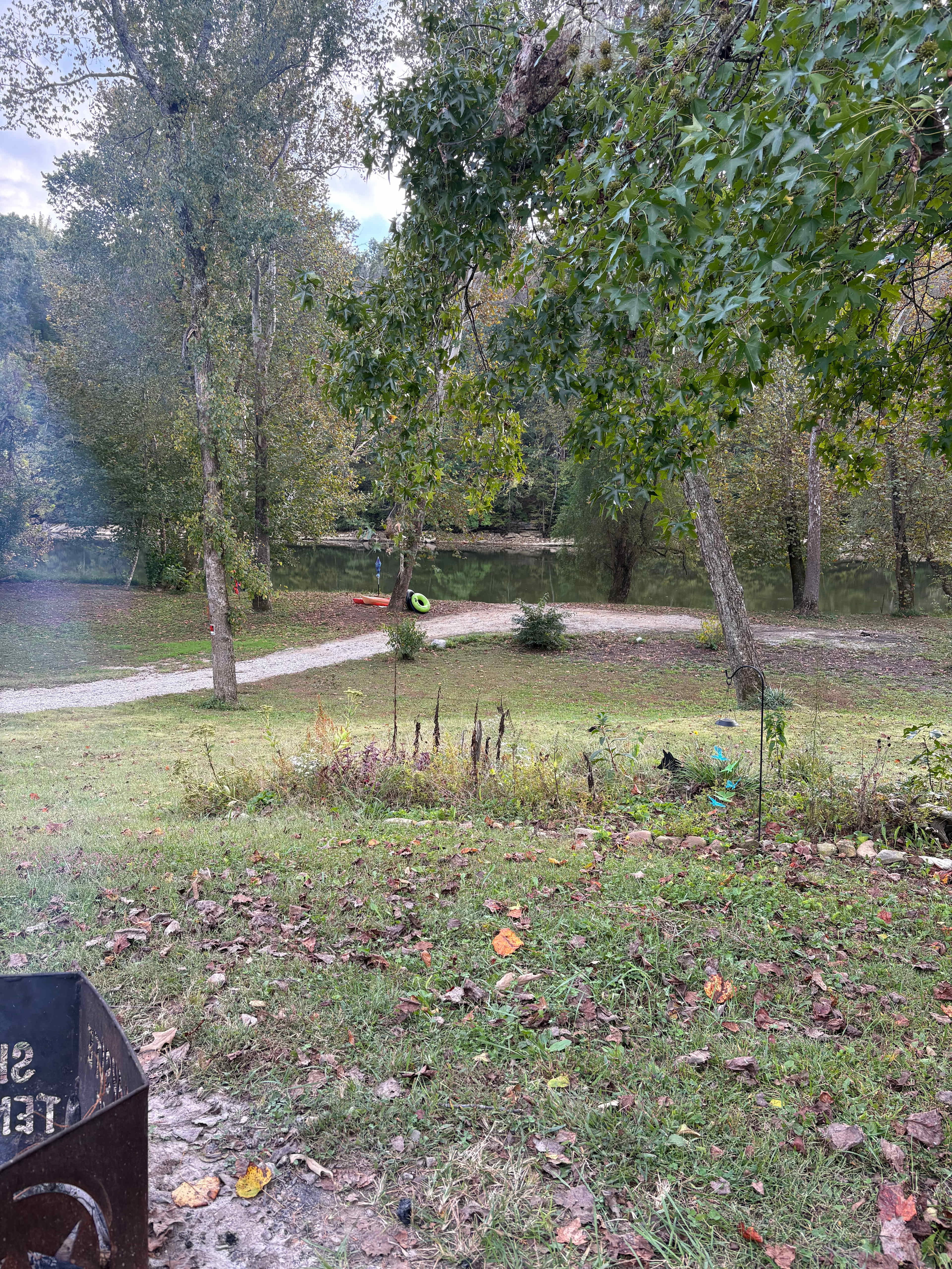 Campsite on the Caney