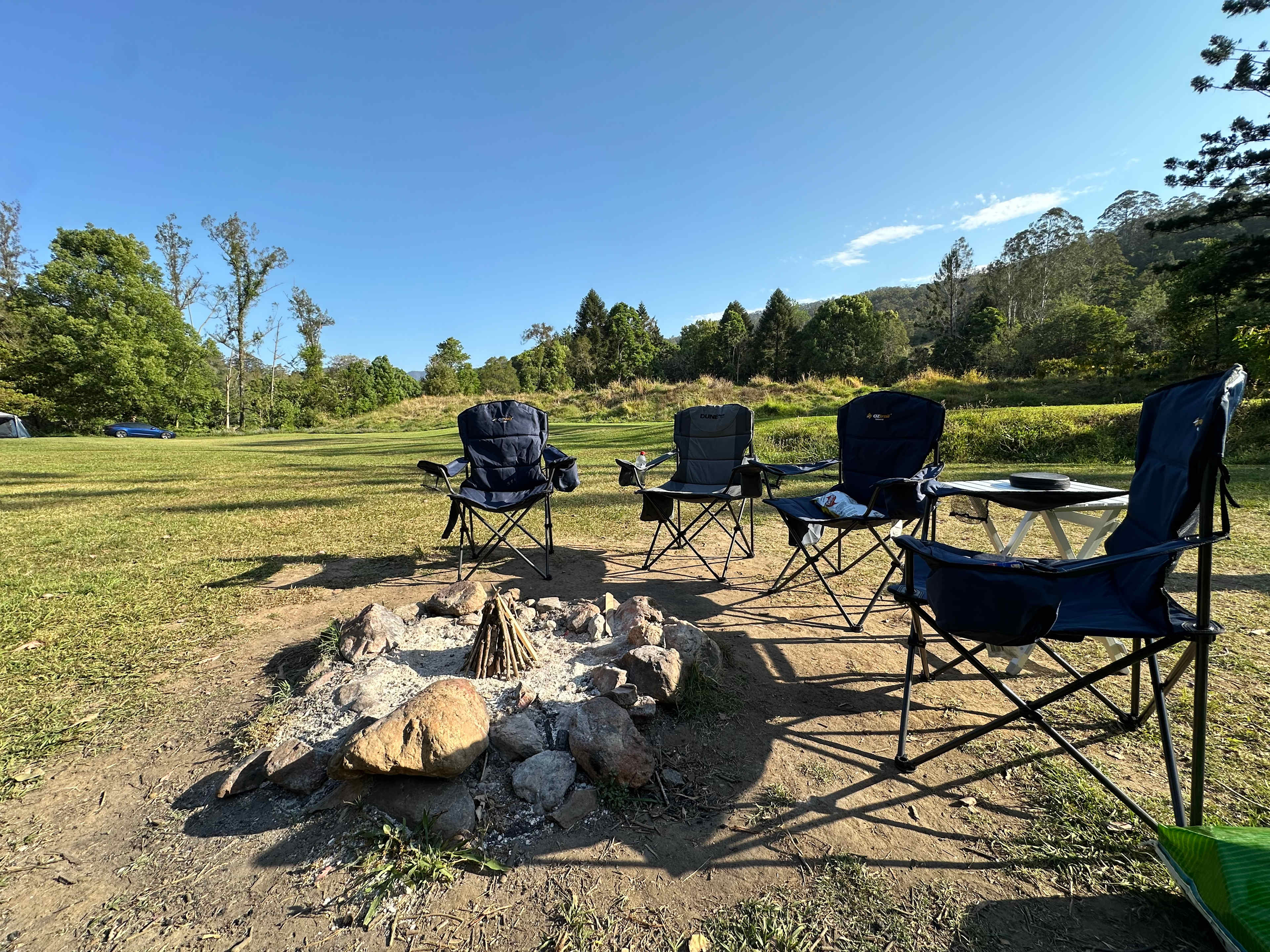 Our campsite Fire Pit