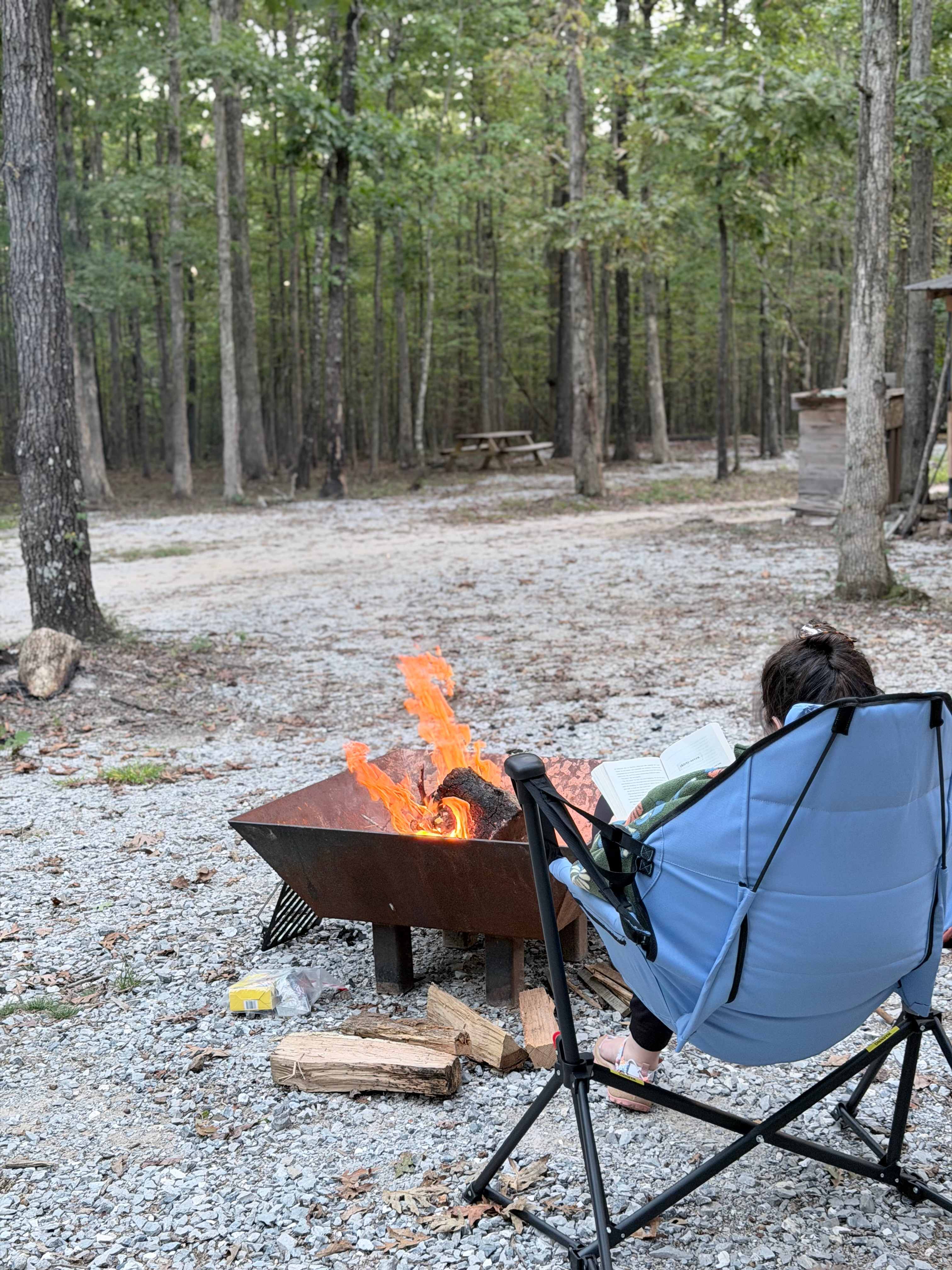 Platform 1 was the best for hanging around camp. 