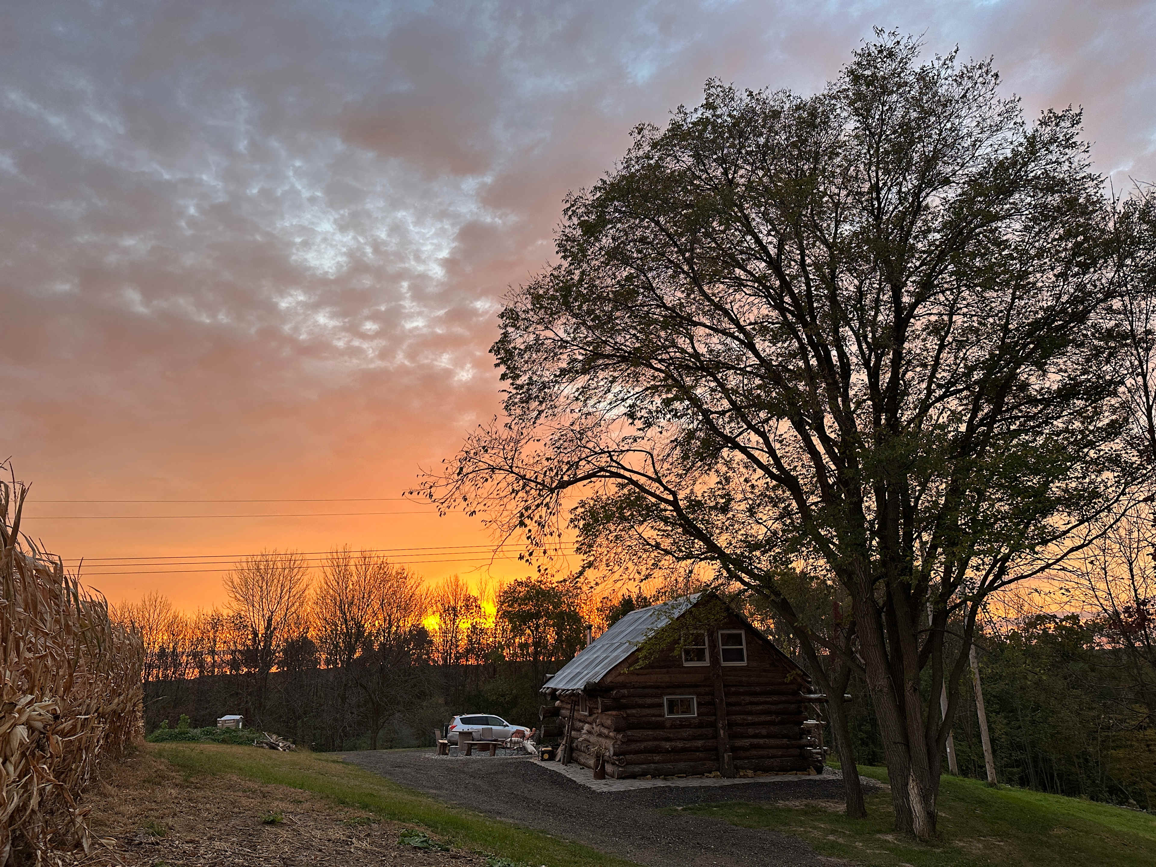 Rustic Log Cabin with Stunning View