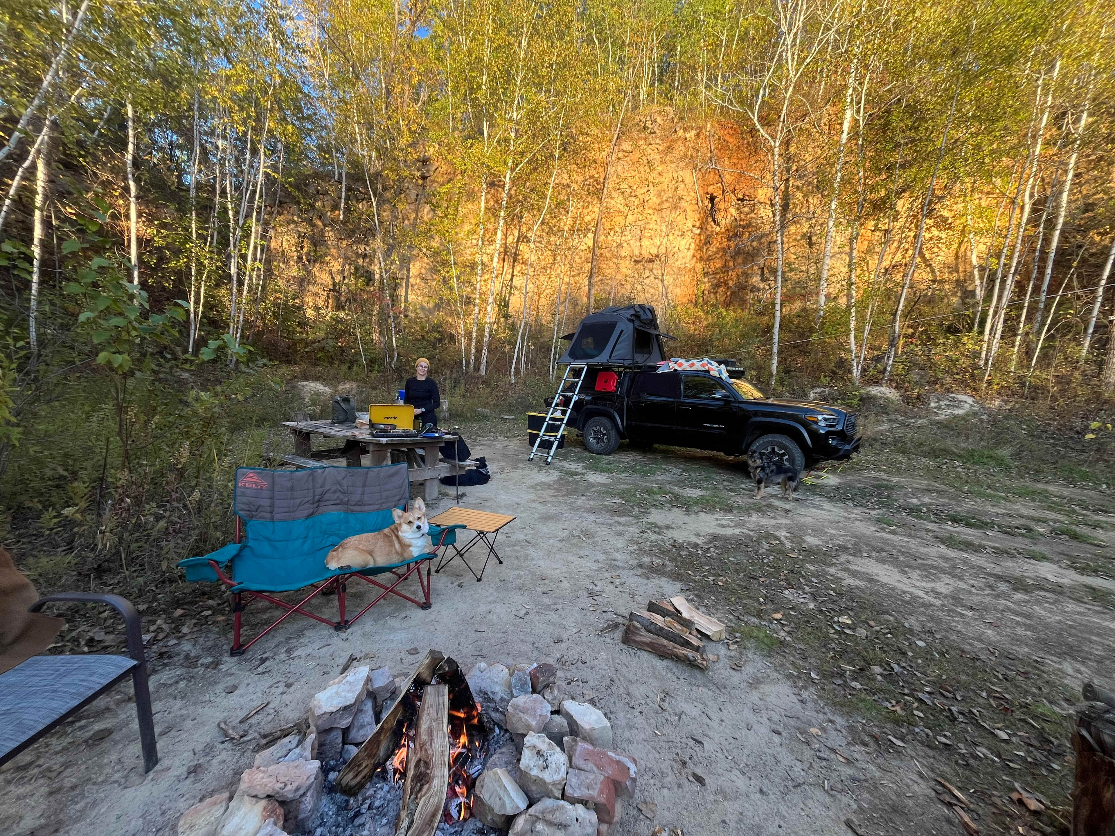 Quarry in the Mississippi Bluff MN