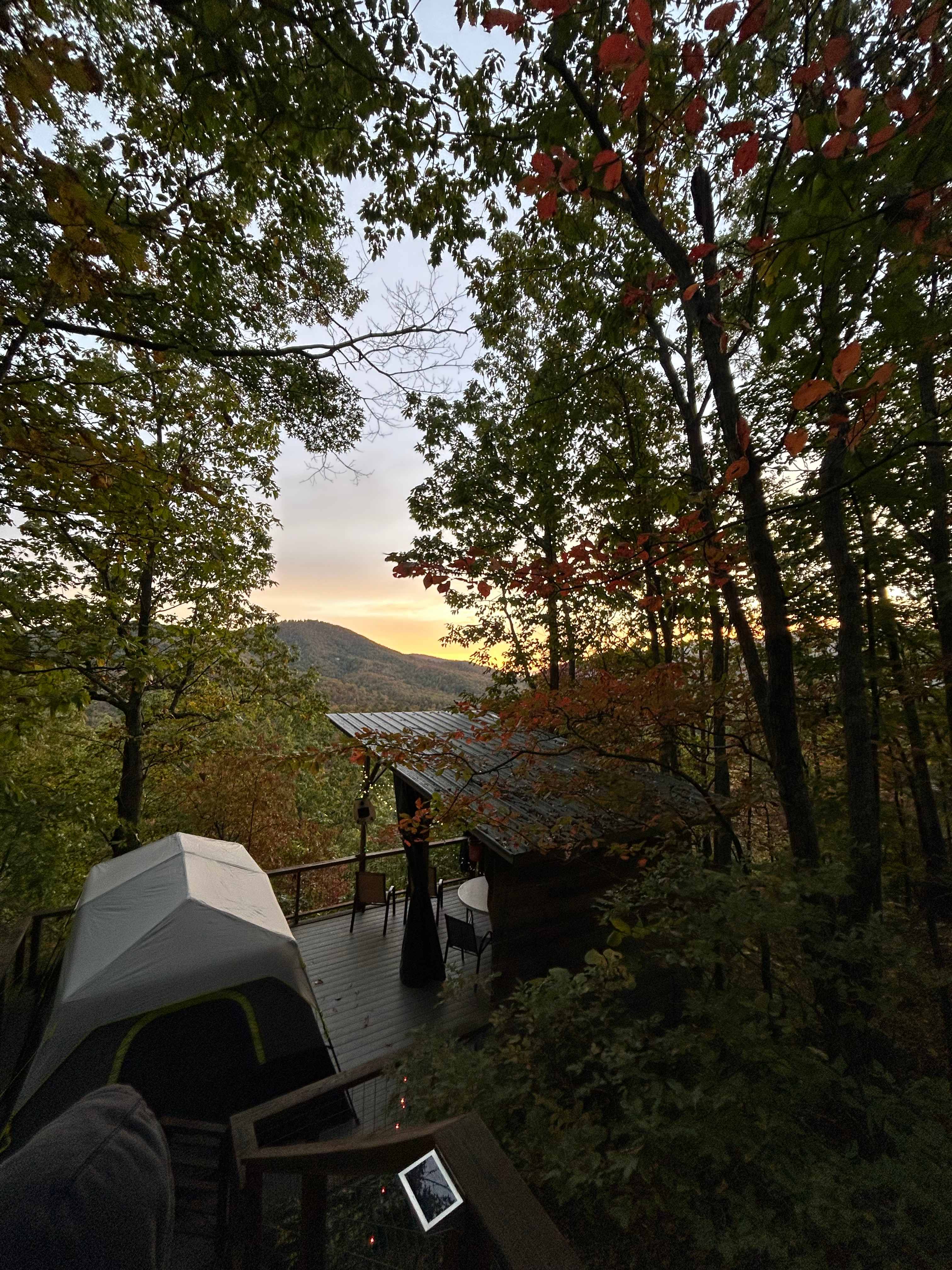 Above the Fray Glamping, Black Mtn.