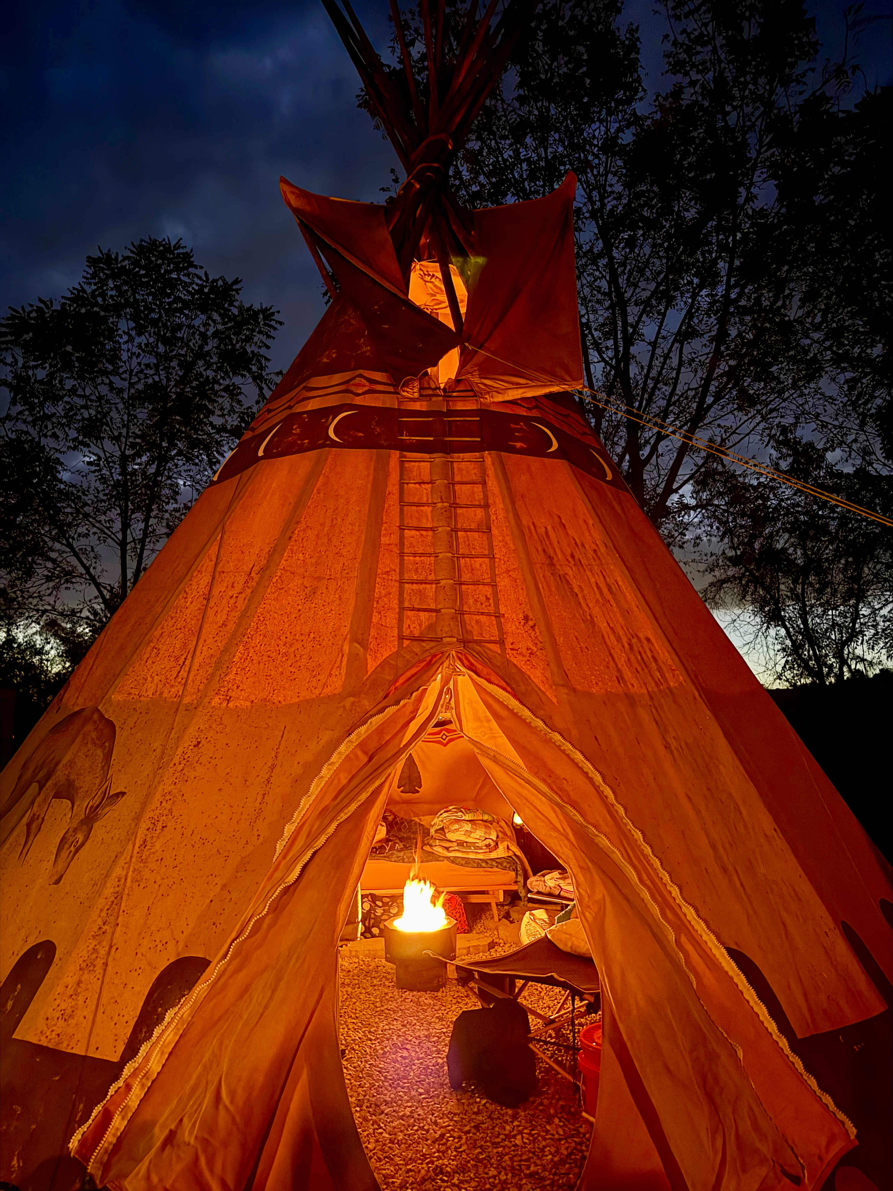 Cherokee Valley Bison Ranch Creekside Retreat