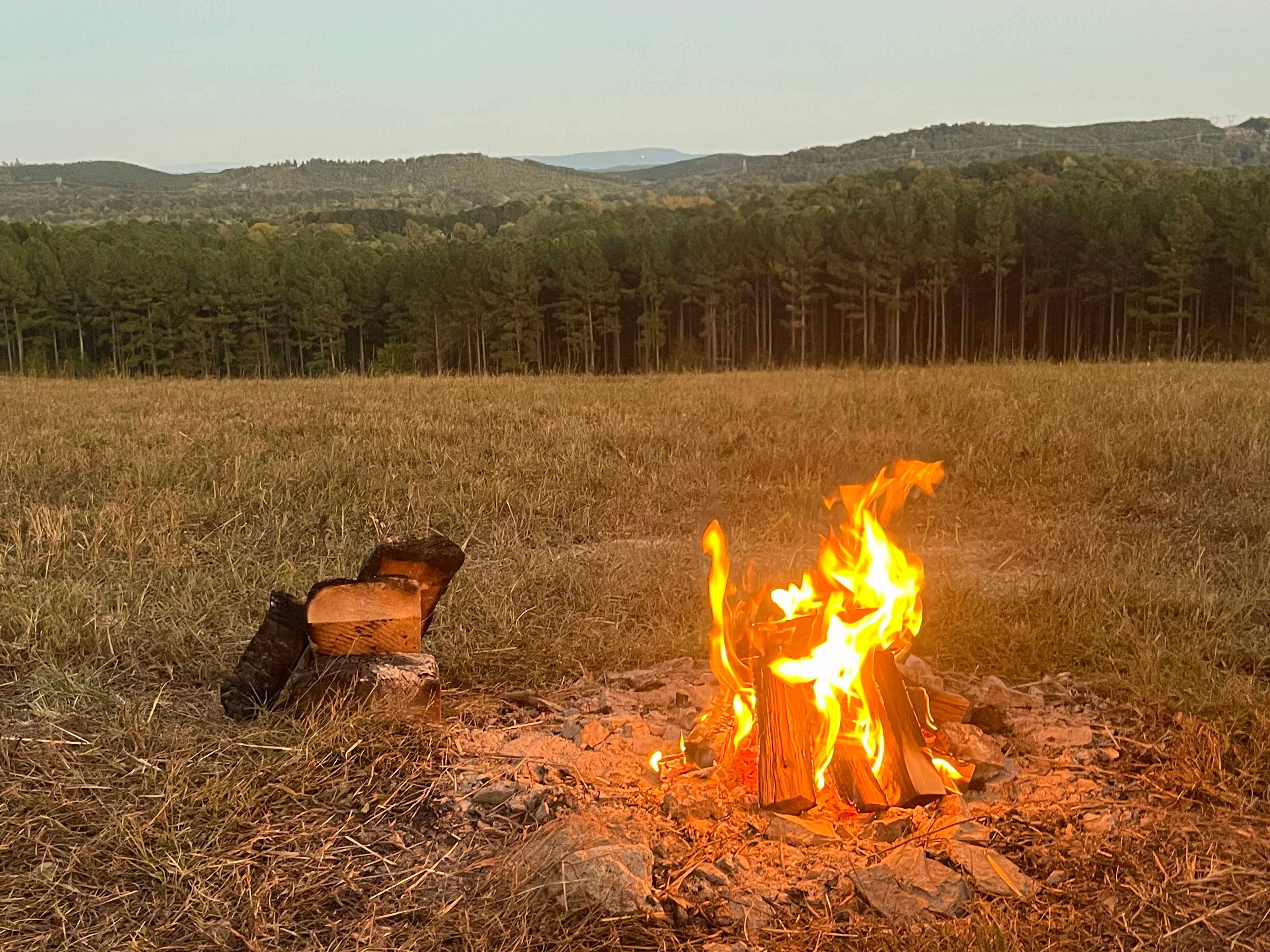 Pretty view at dusk. 