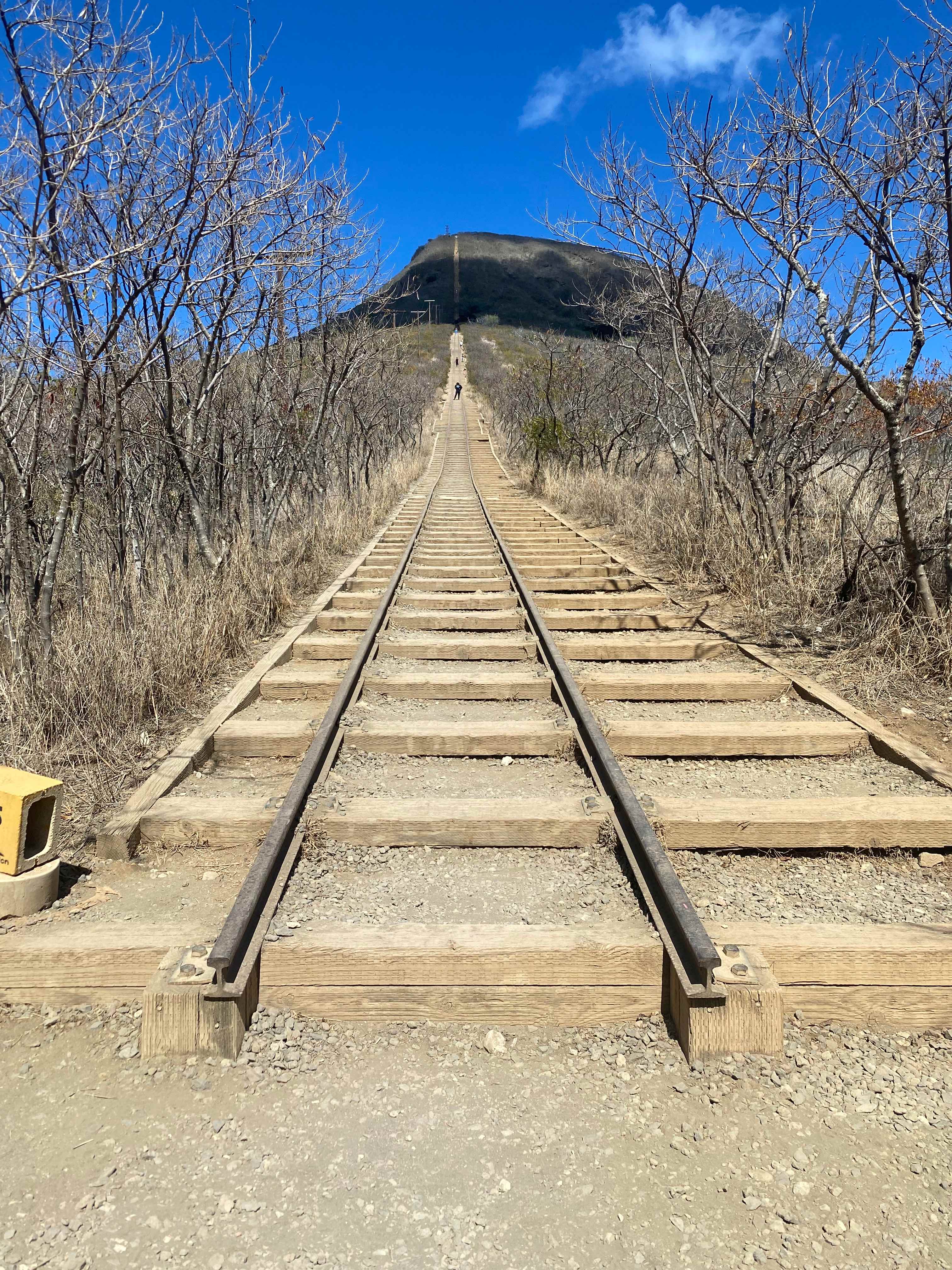Bottom of Koko Crater Stairs 
