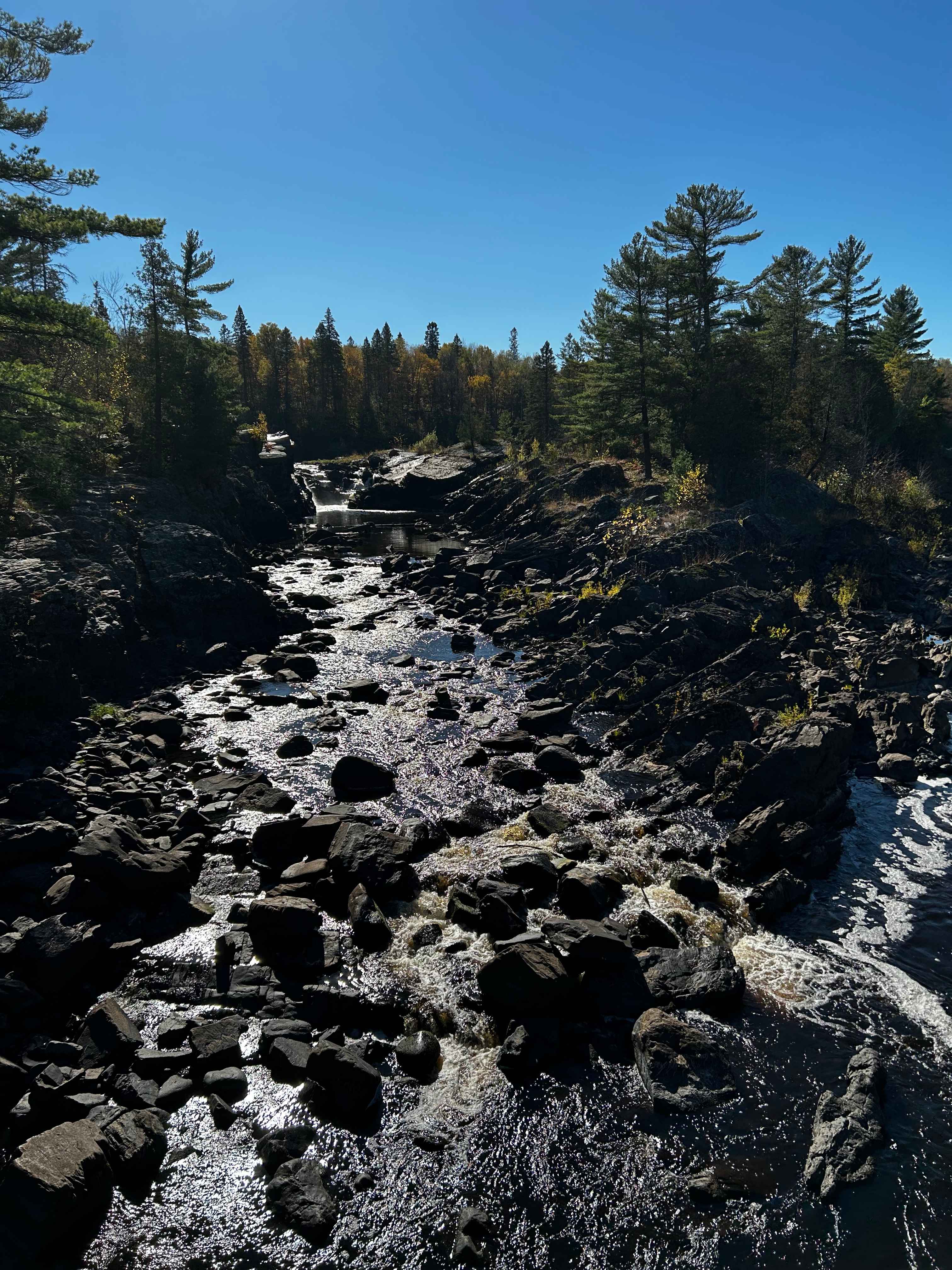 Jay Cooke State Park about 20 minutes away