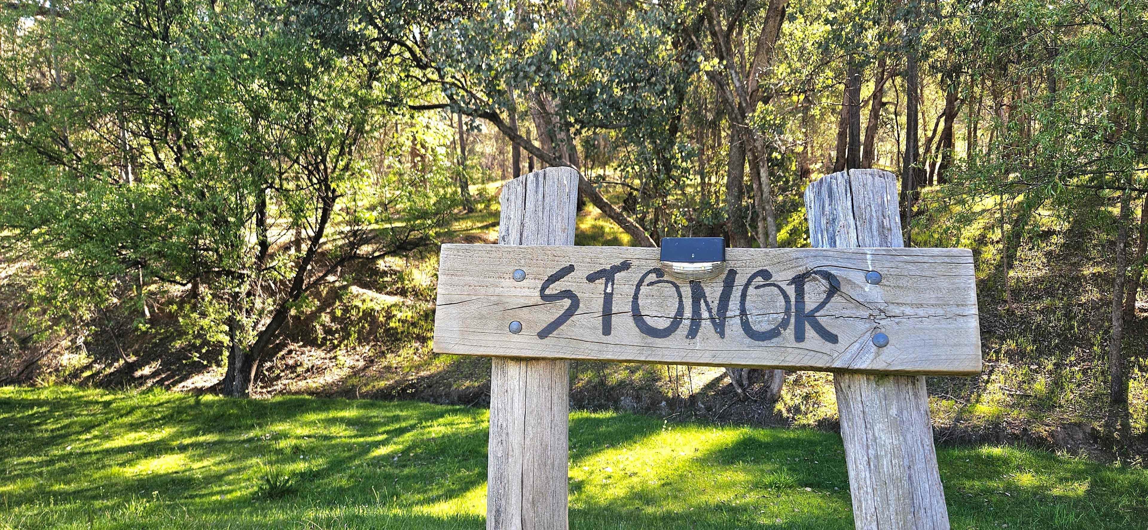 Each site is well sign-posted