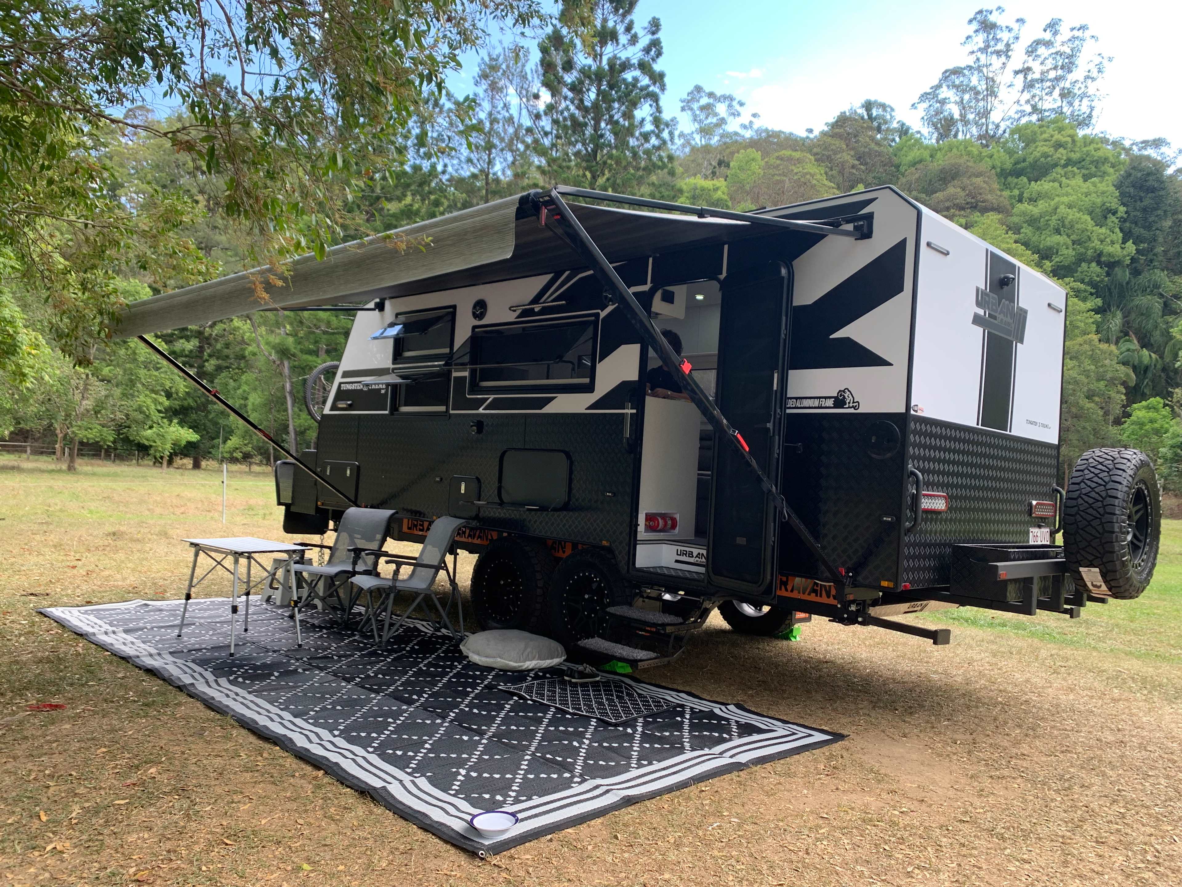 A Campsite on Crystal Creek