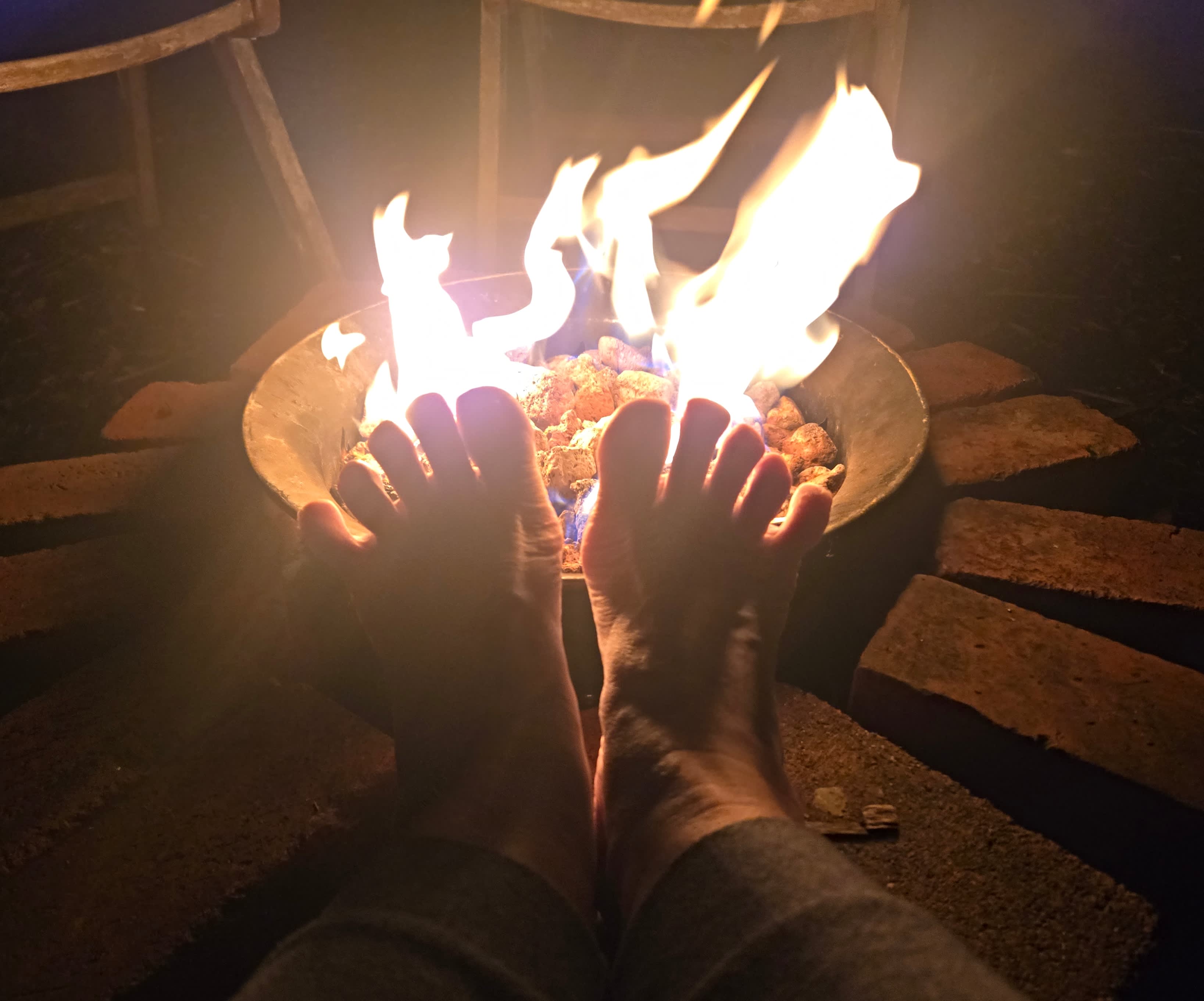 Meadow camping in Bolinas