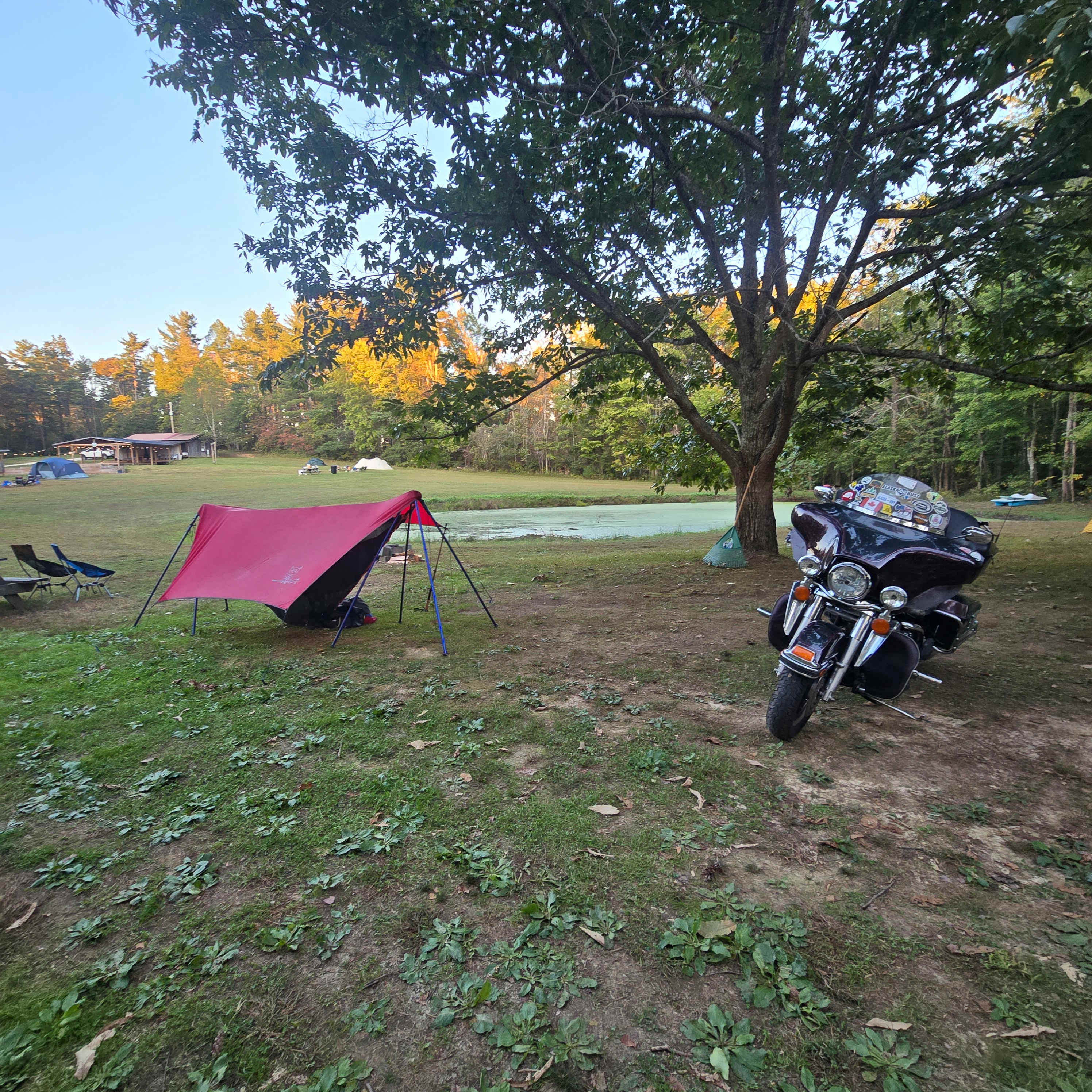 Easy access even on two wheels