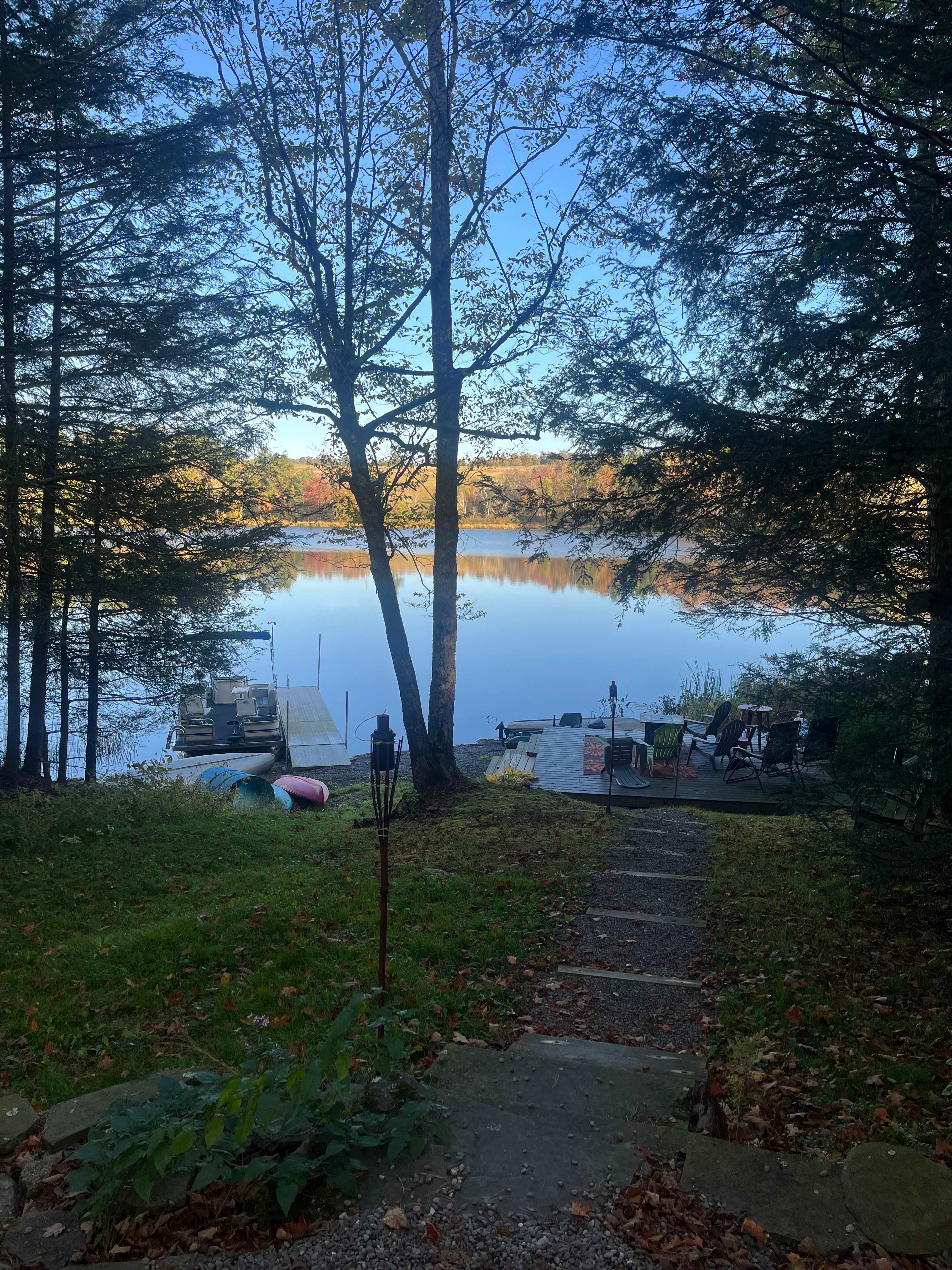 Sunset Shore Cabin on Private Lake
