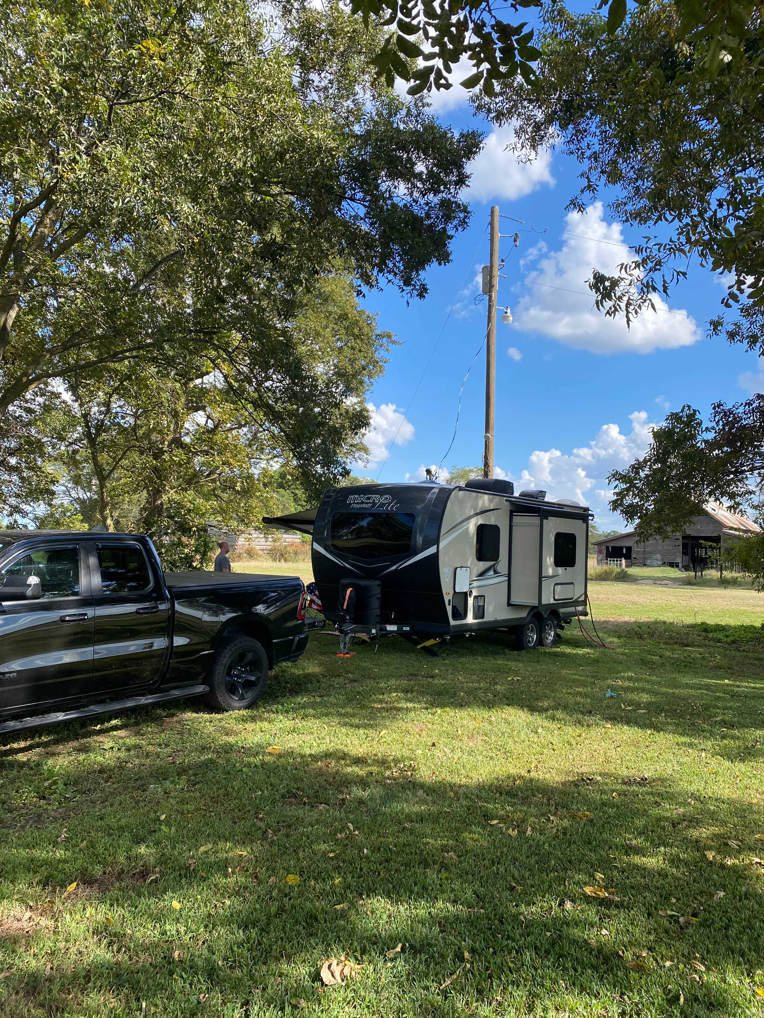 quiet site in the Pecan Grove