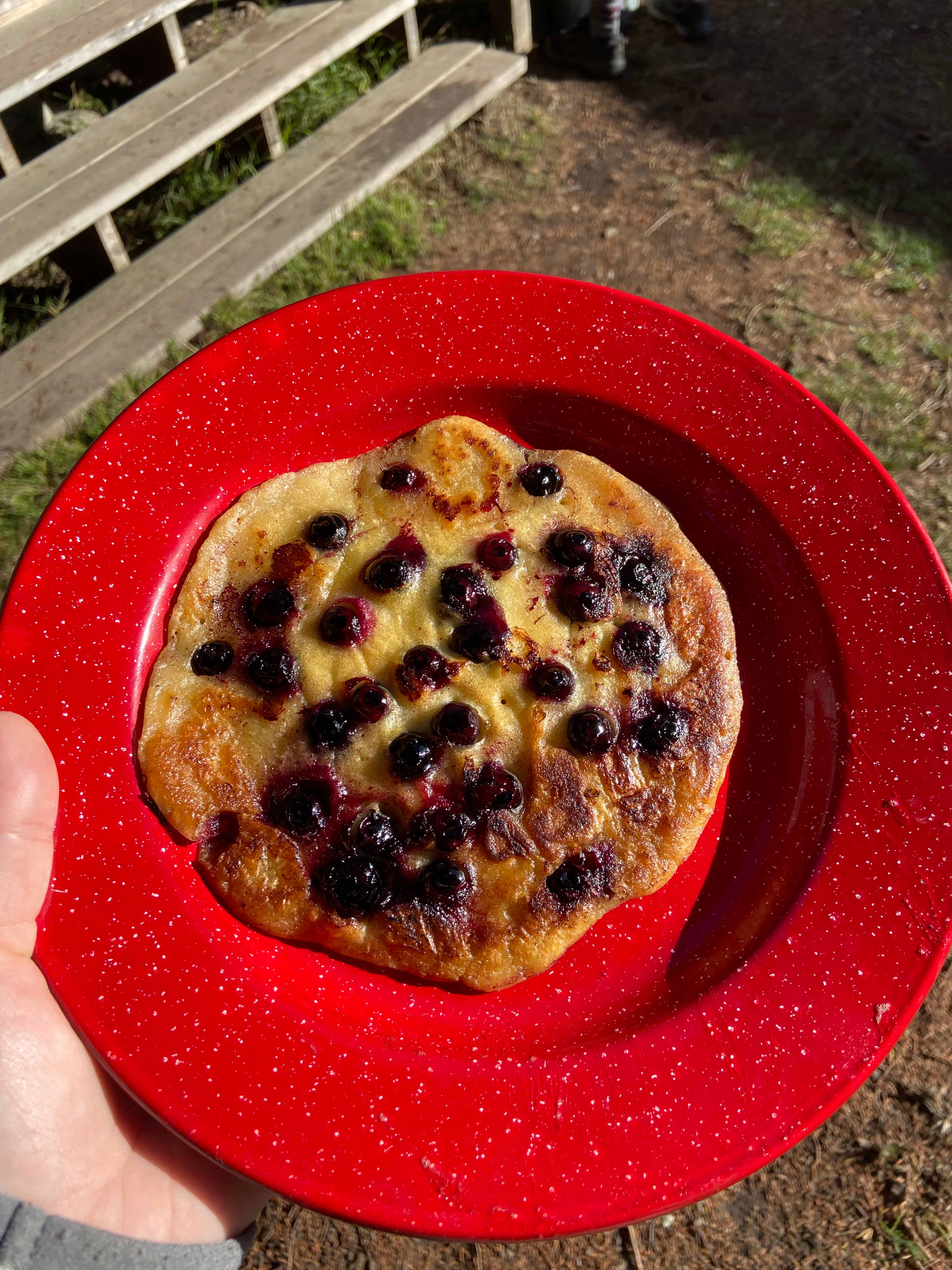 Meadow camping in Bolinas