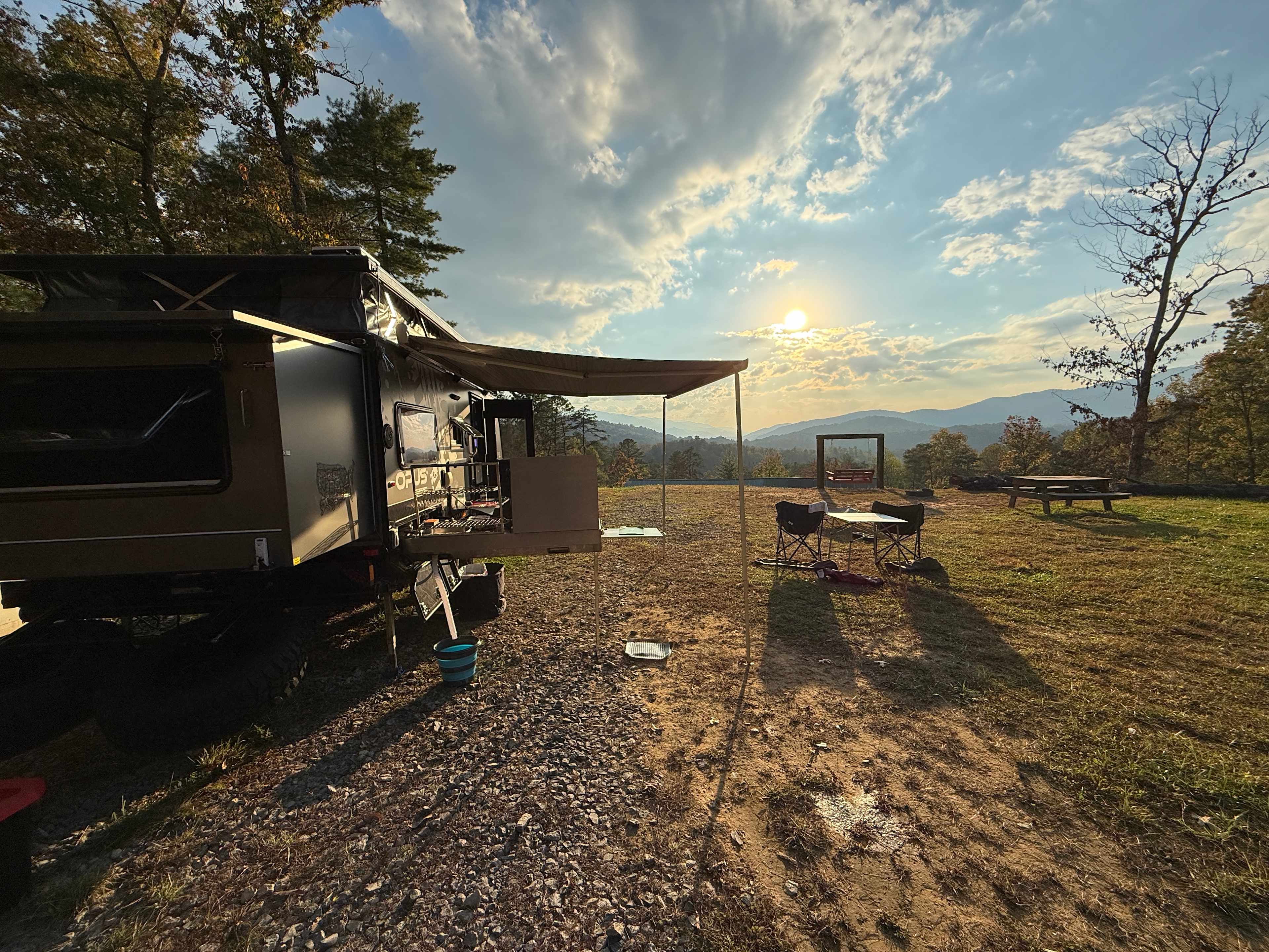 Sunset Ridge in the Smoky Mountains