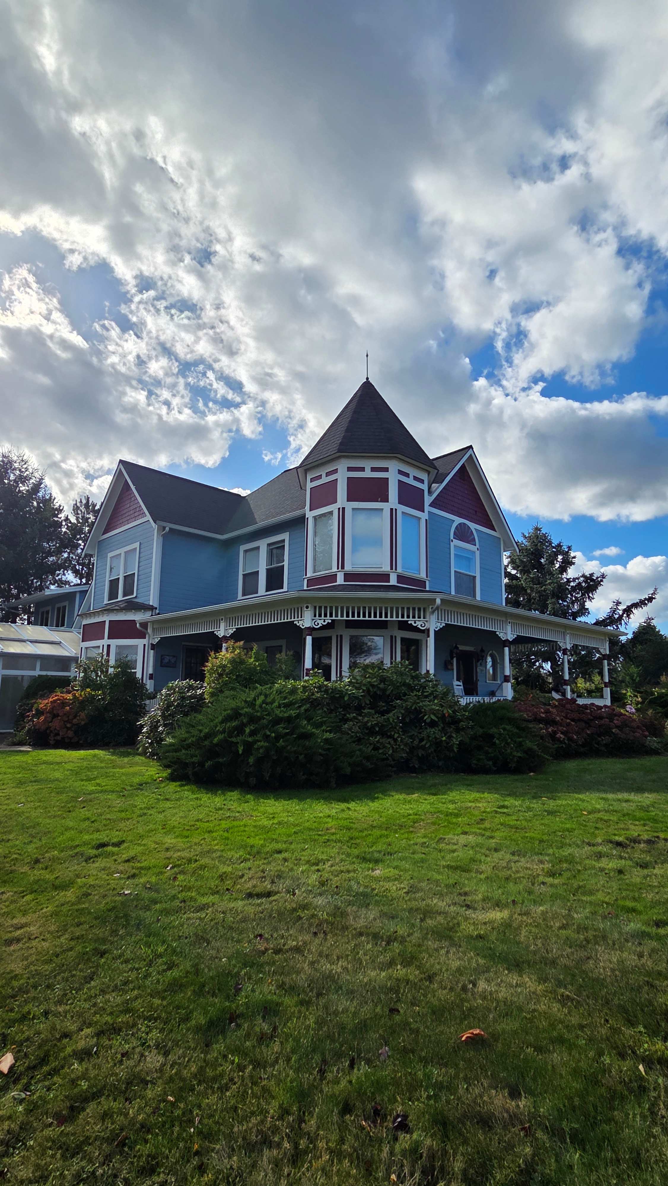The main house is gorgeous! 