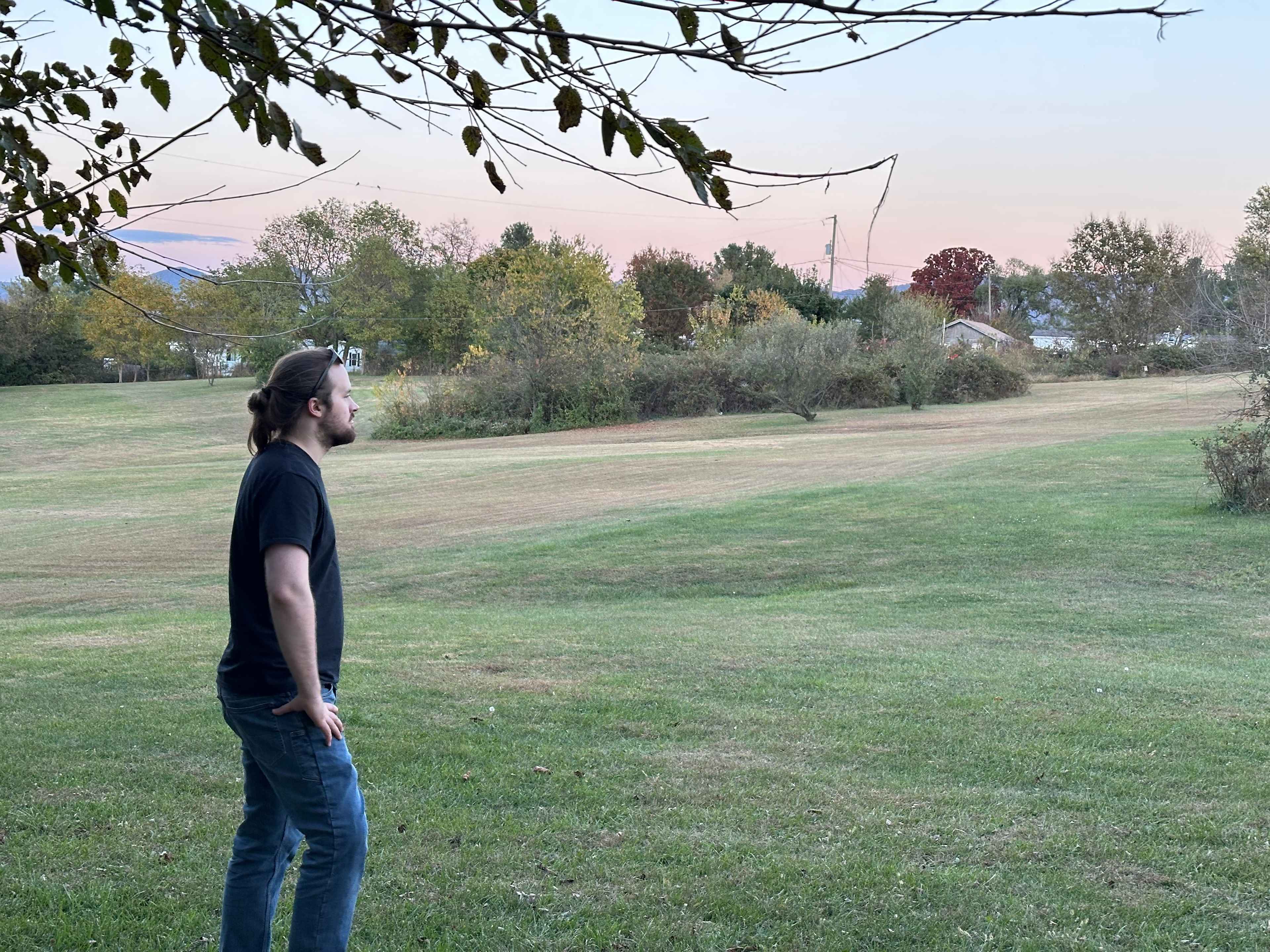 our beautiful view from the campsite