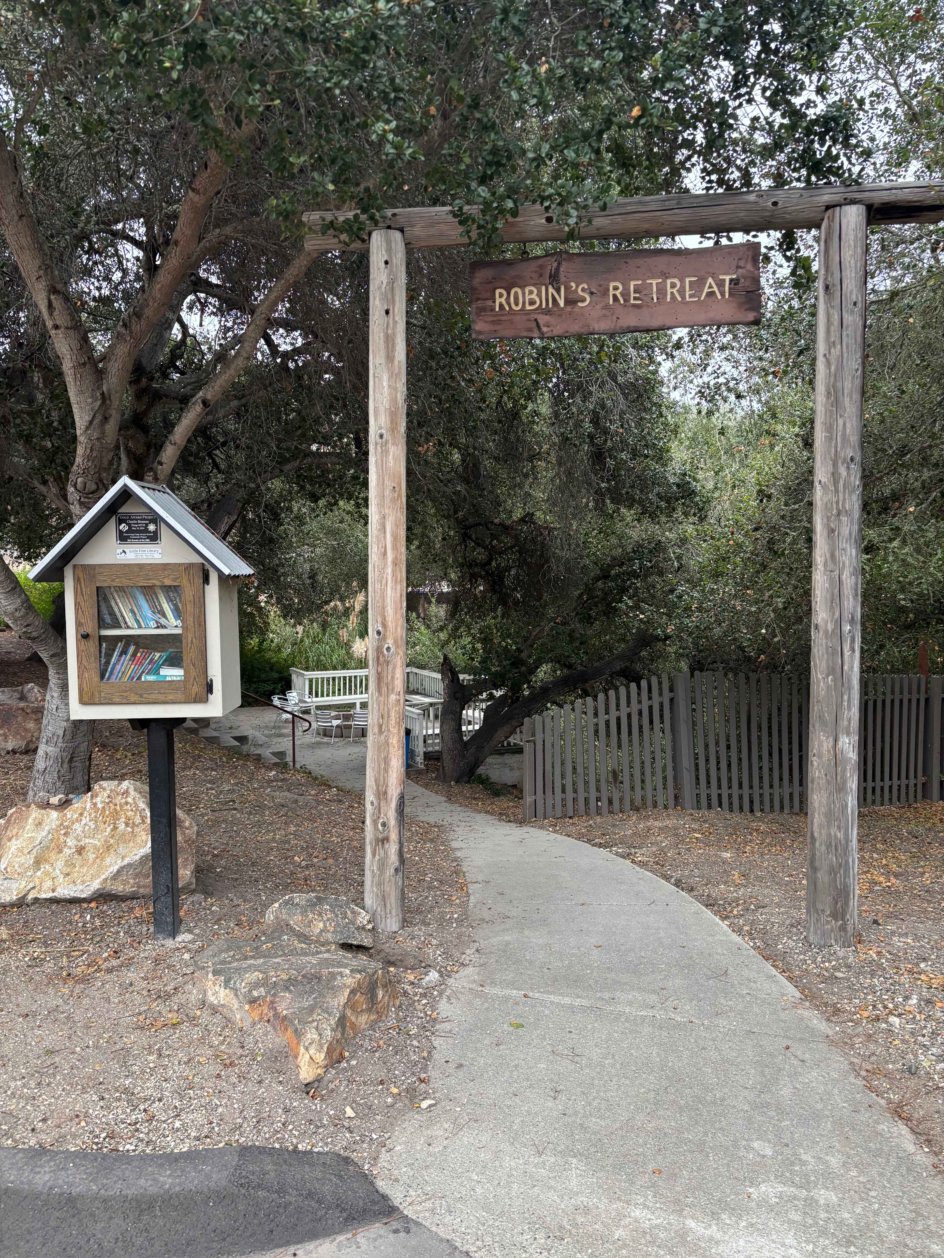 Loved this little spot right across the way from the open camping area