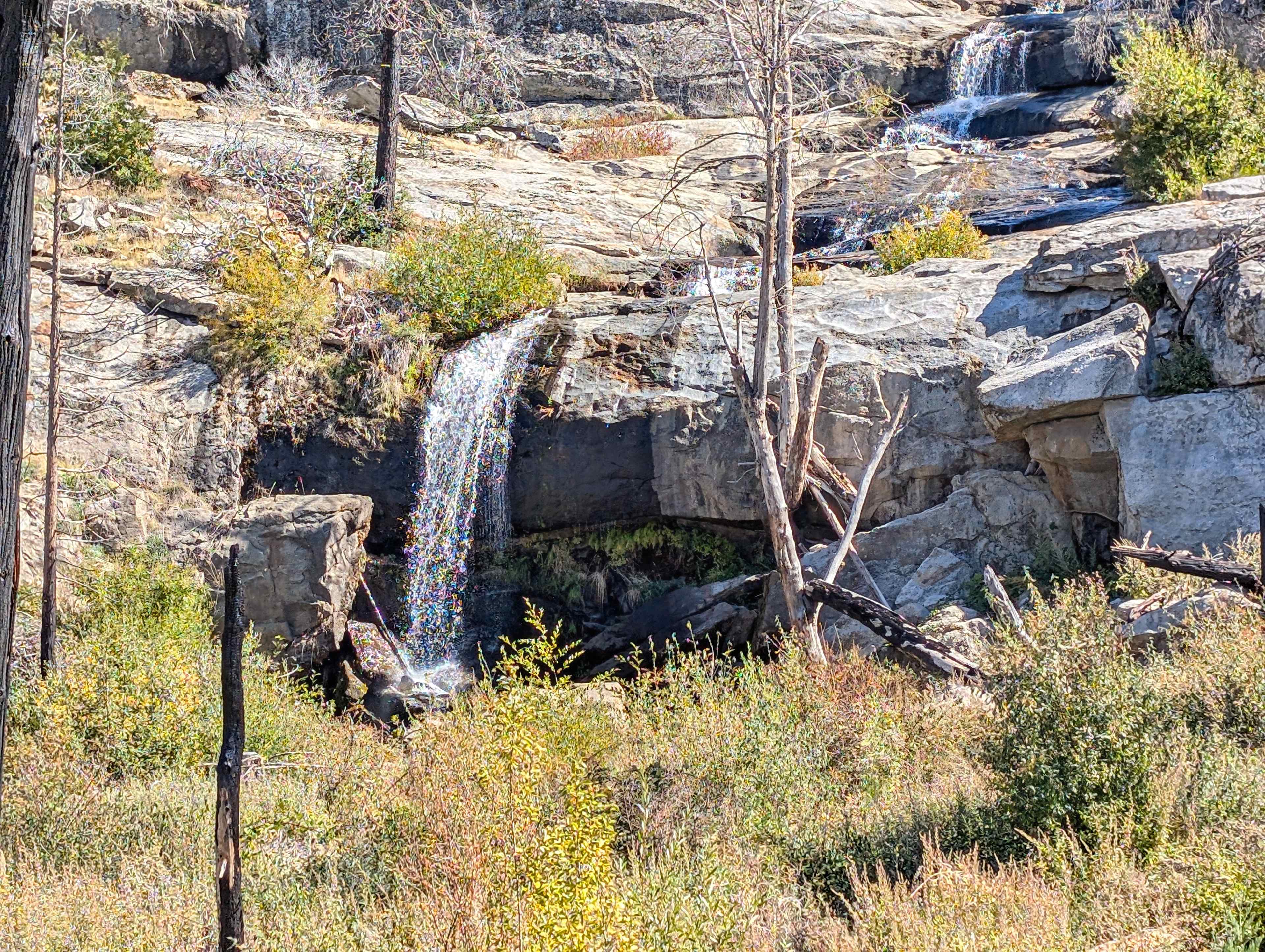 Musick Creek Falls  by Shaver Lake