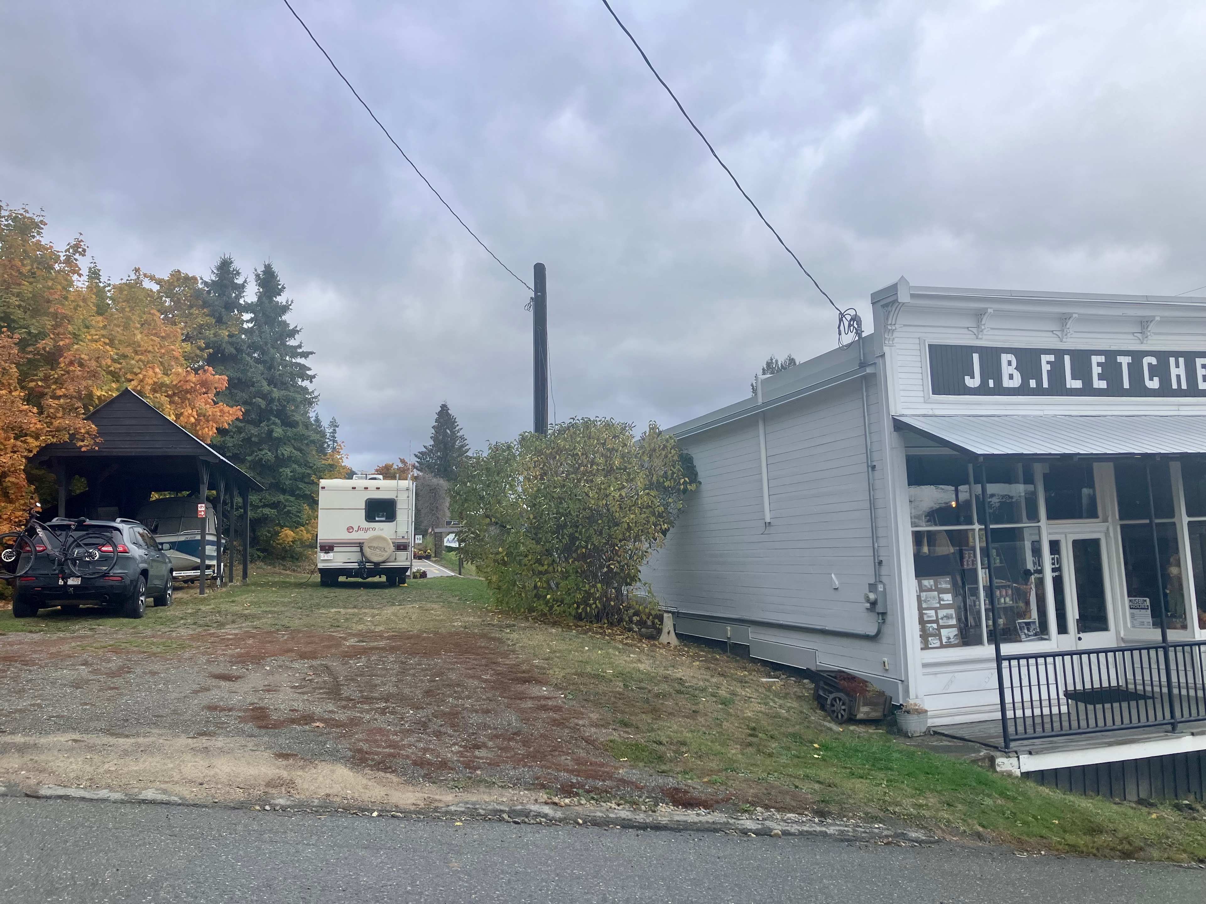 Ainsworth Hot Springs, B.C, RV site