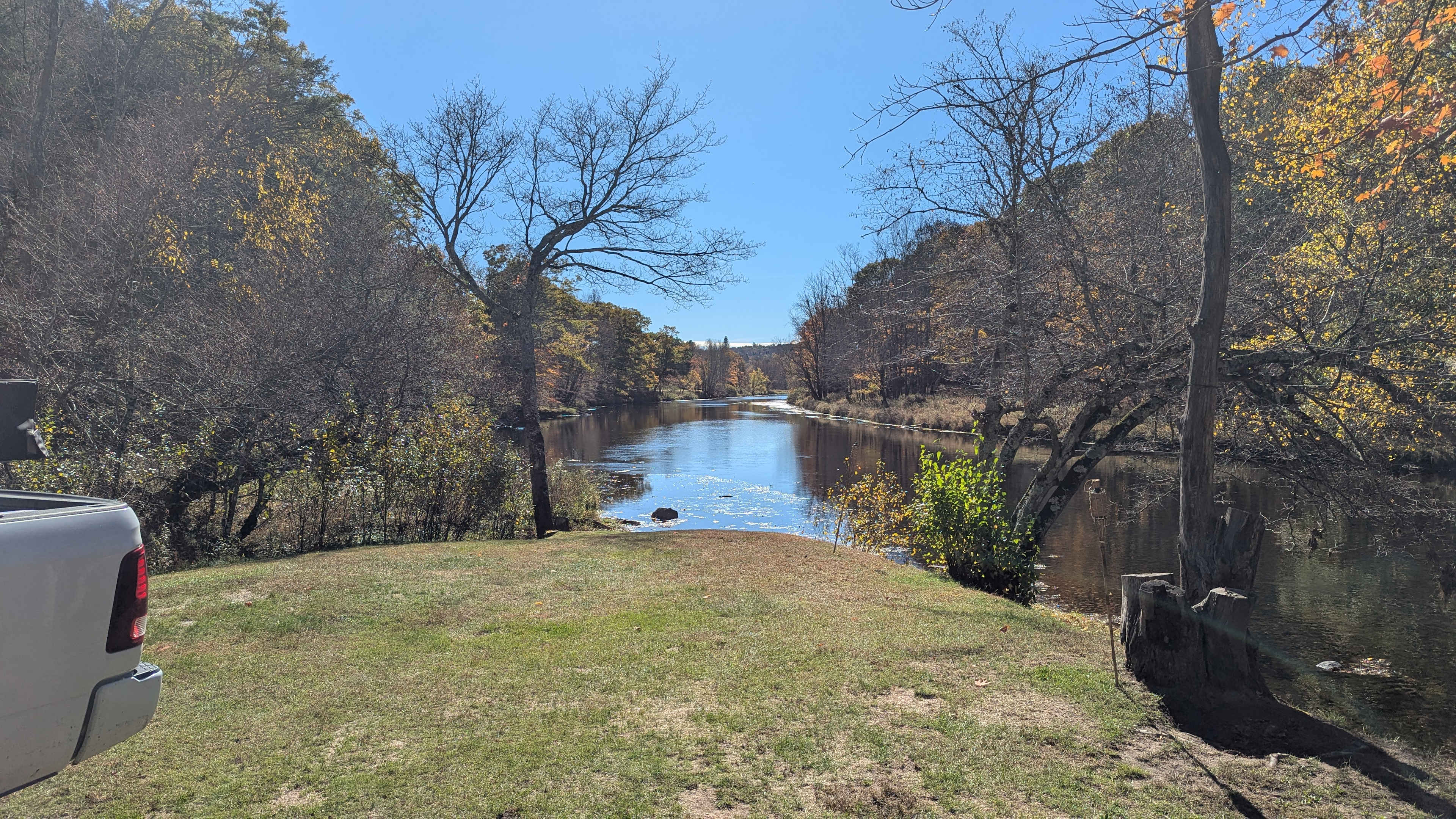 The Neversink River Isle