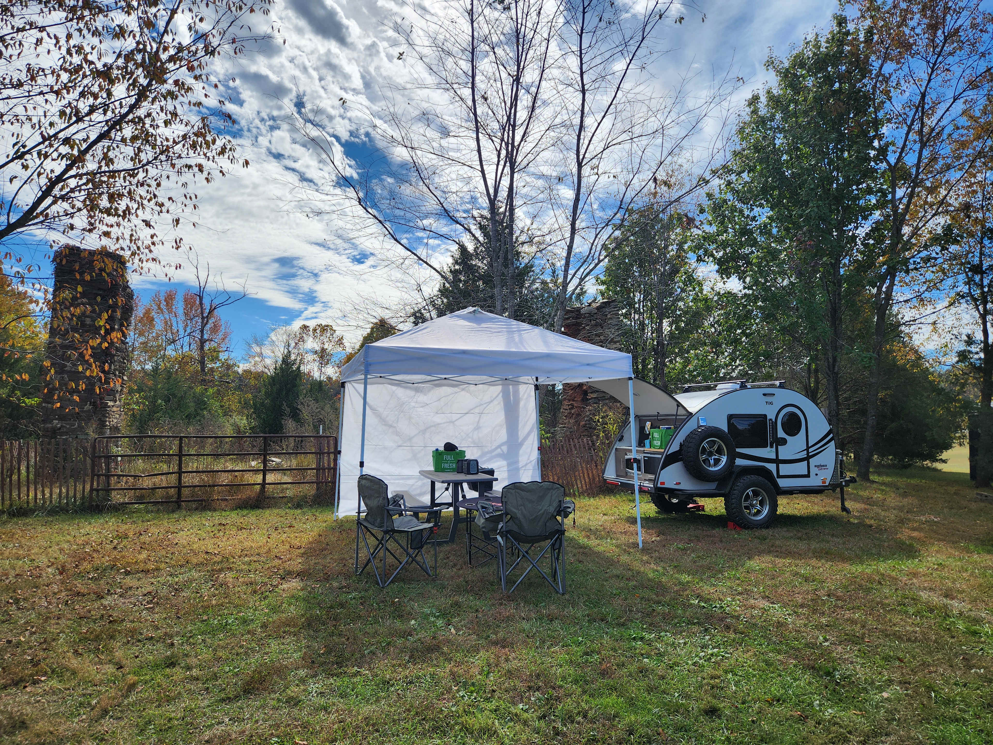 Our Teardrop at Hearth Hill 