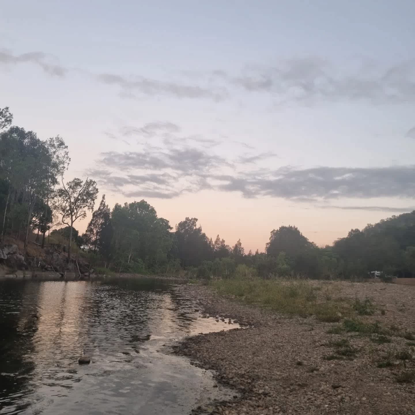 Creek and Antique Camping