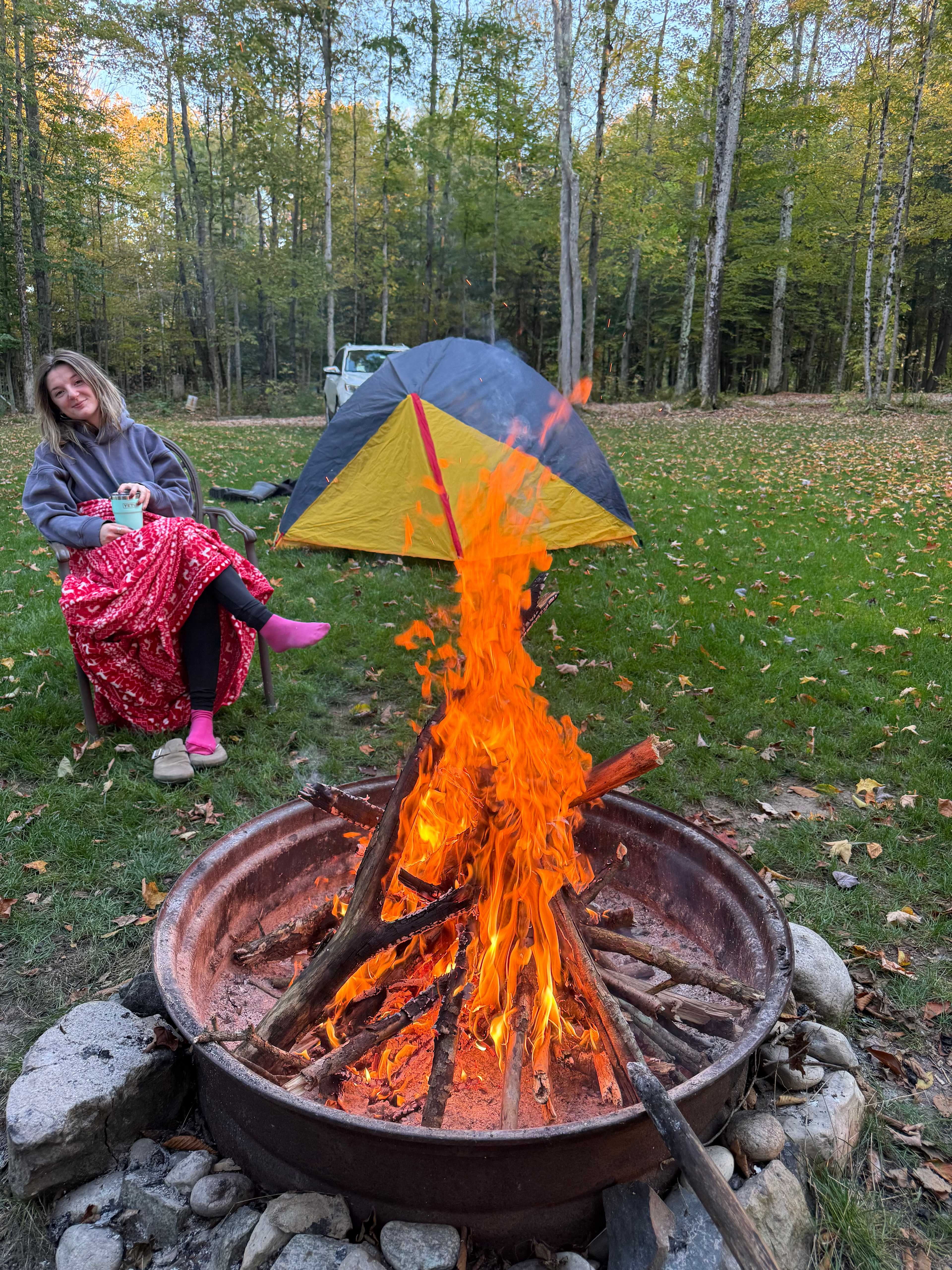Secluded River Ridge Campsite