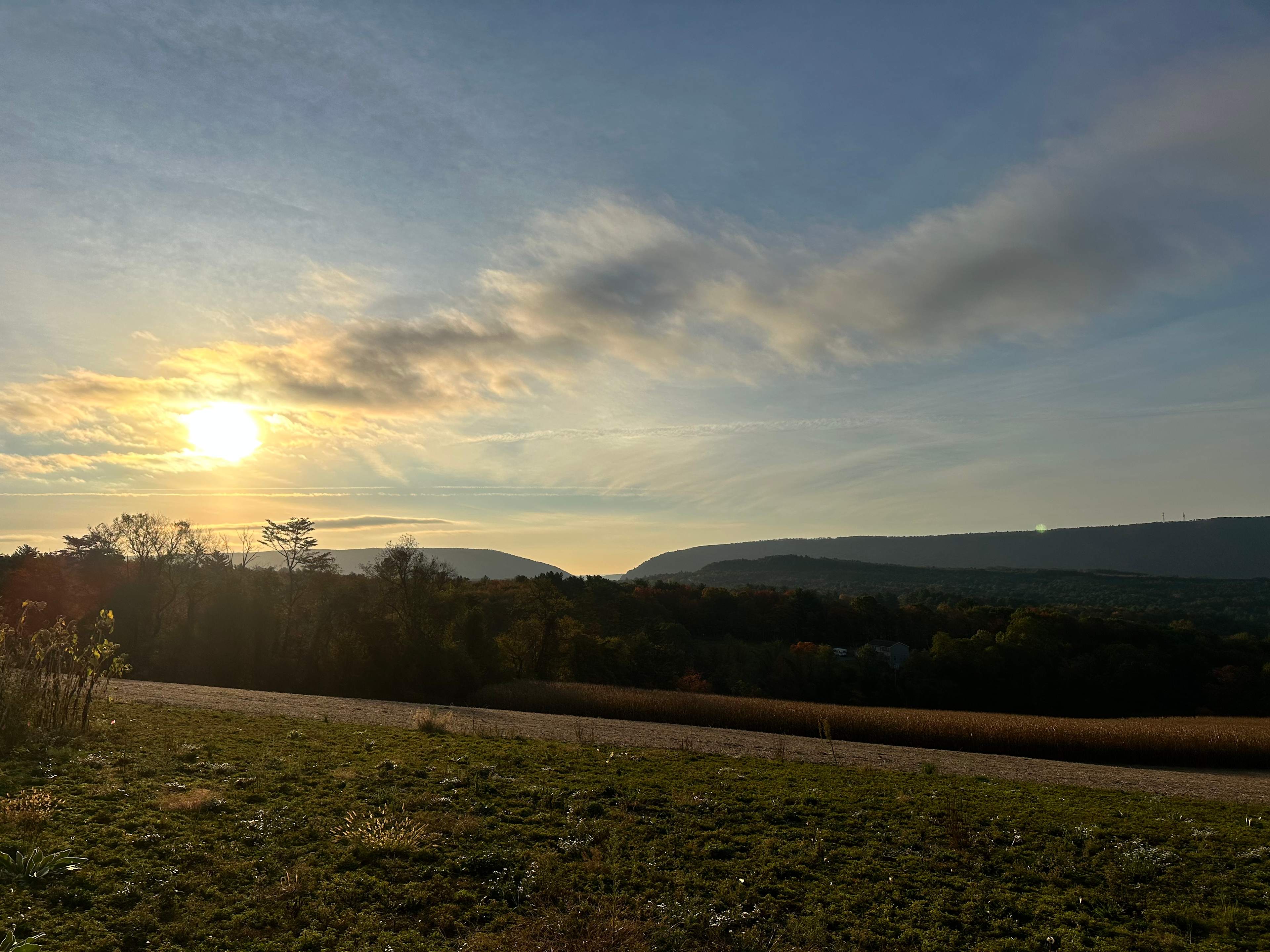 Lehigh Gap view at Josephine’s Farm