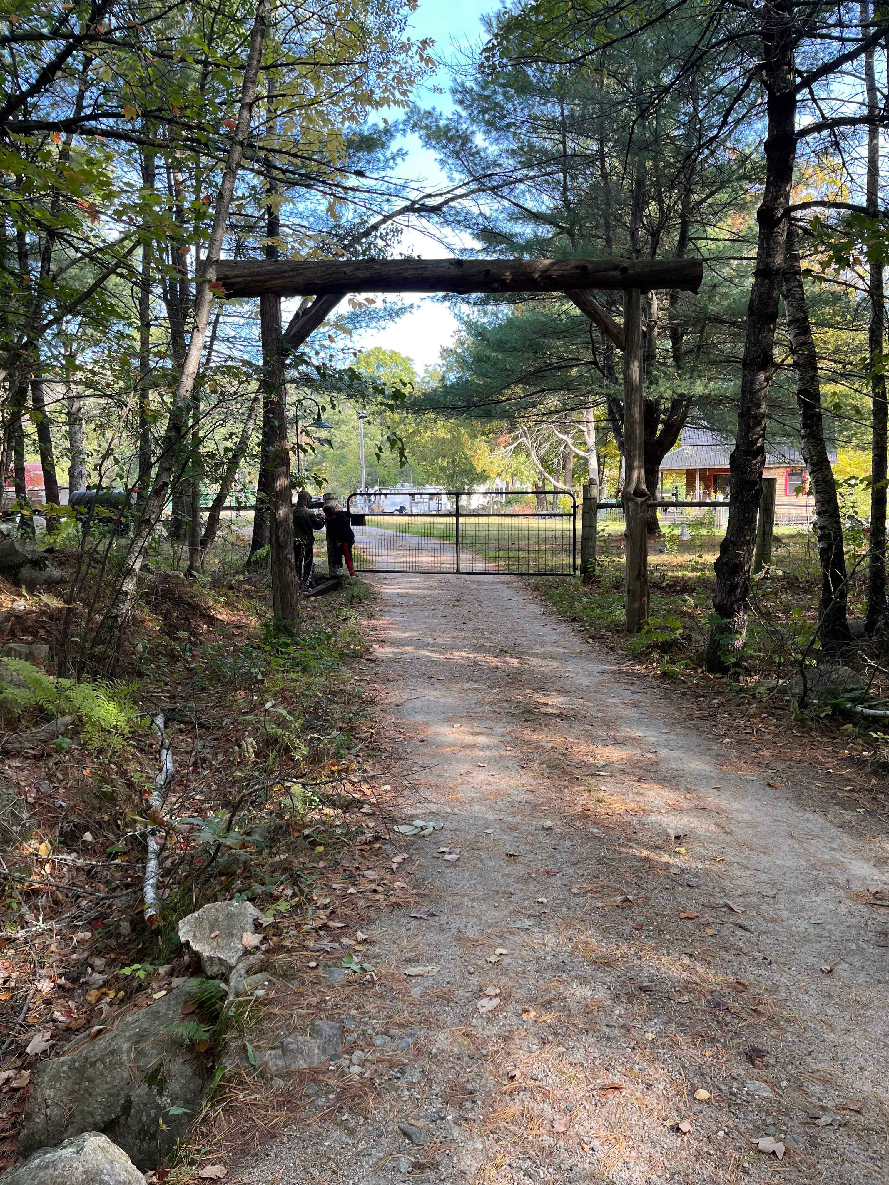 BrandiLee Woods at the Woolley farm