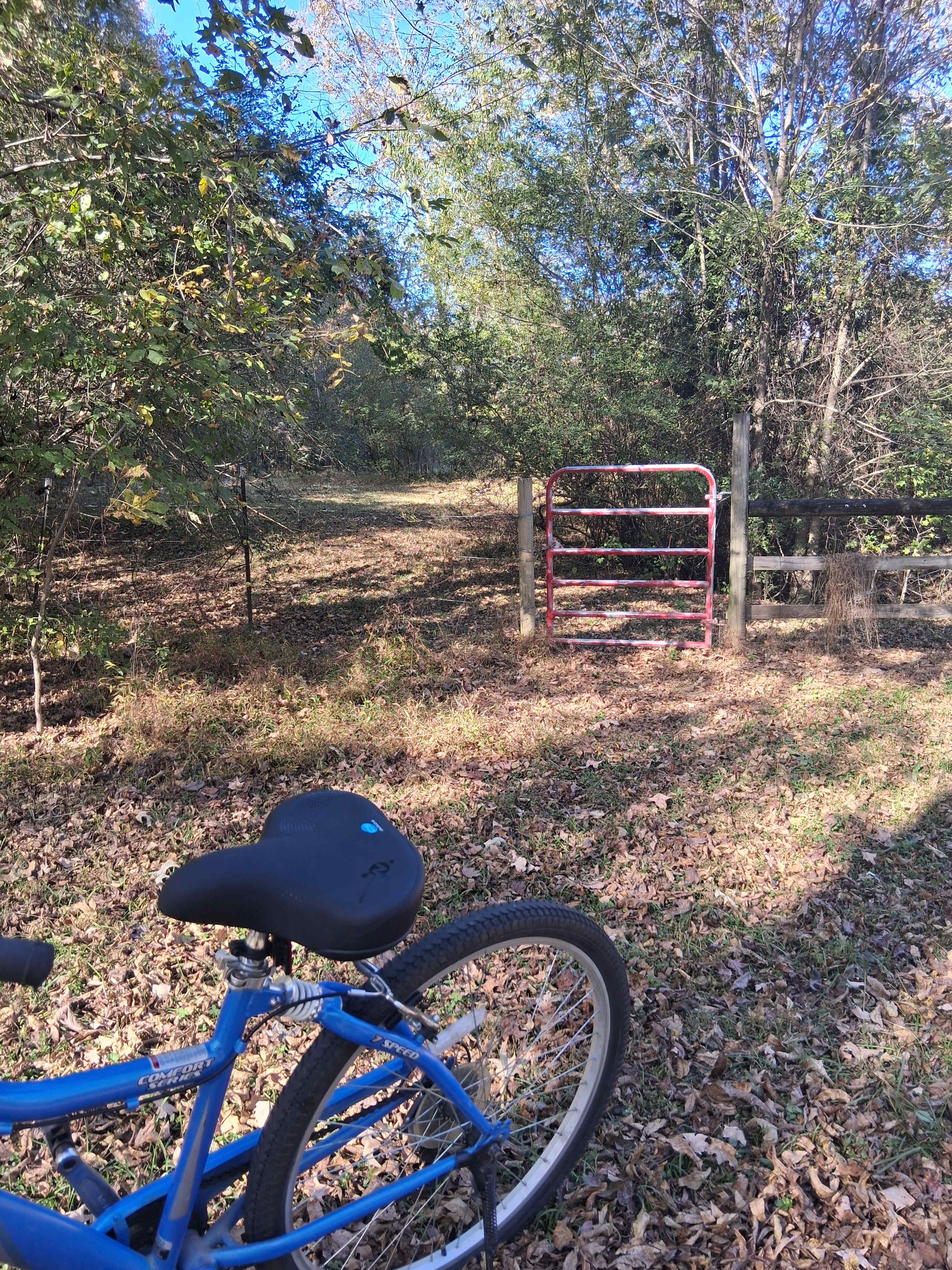 Bike trail access