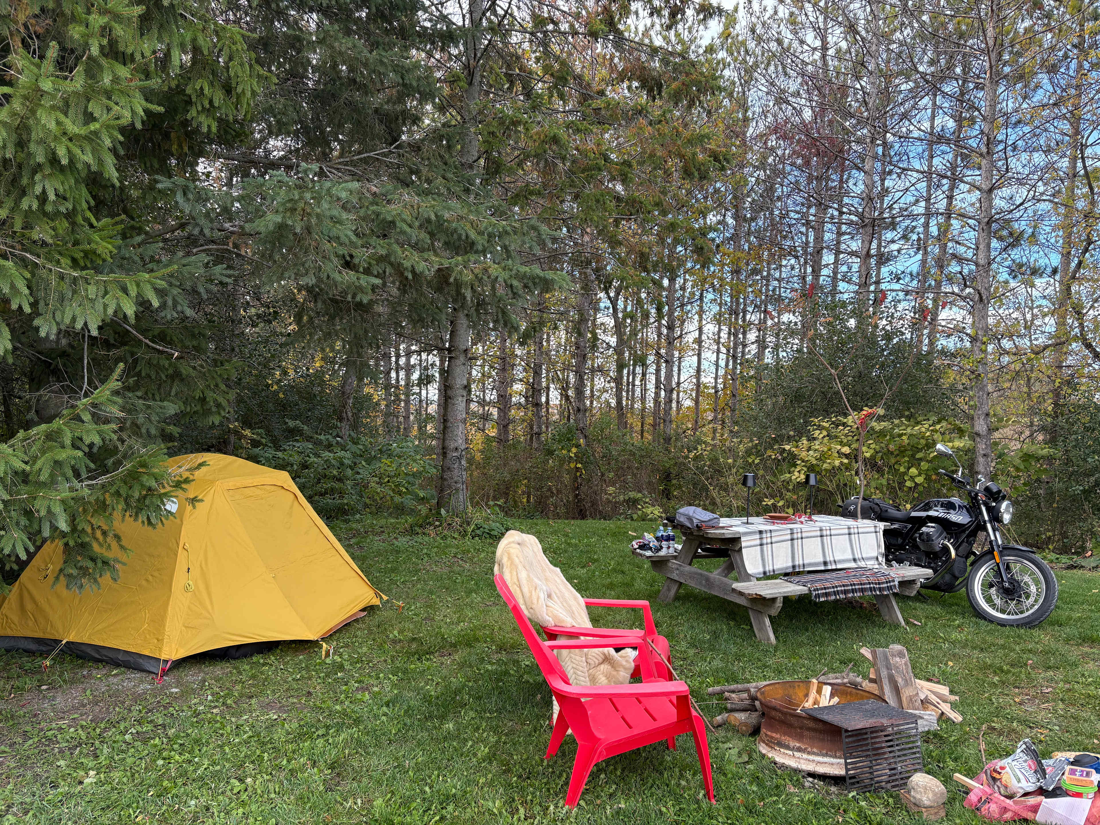 Affordable Camping on Hobby Farm