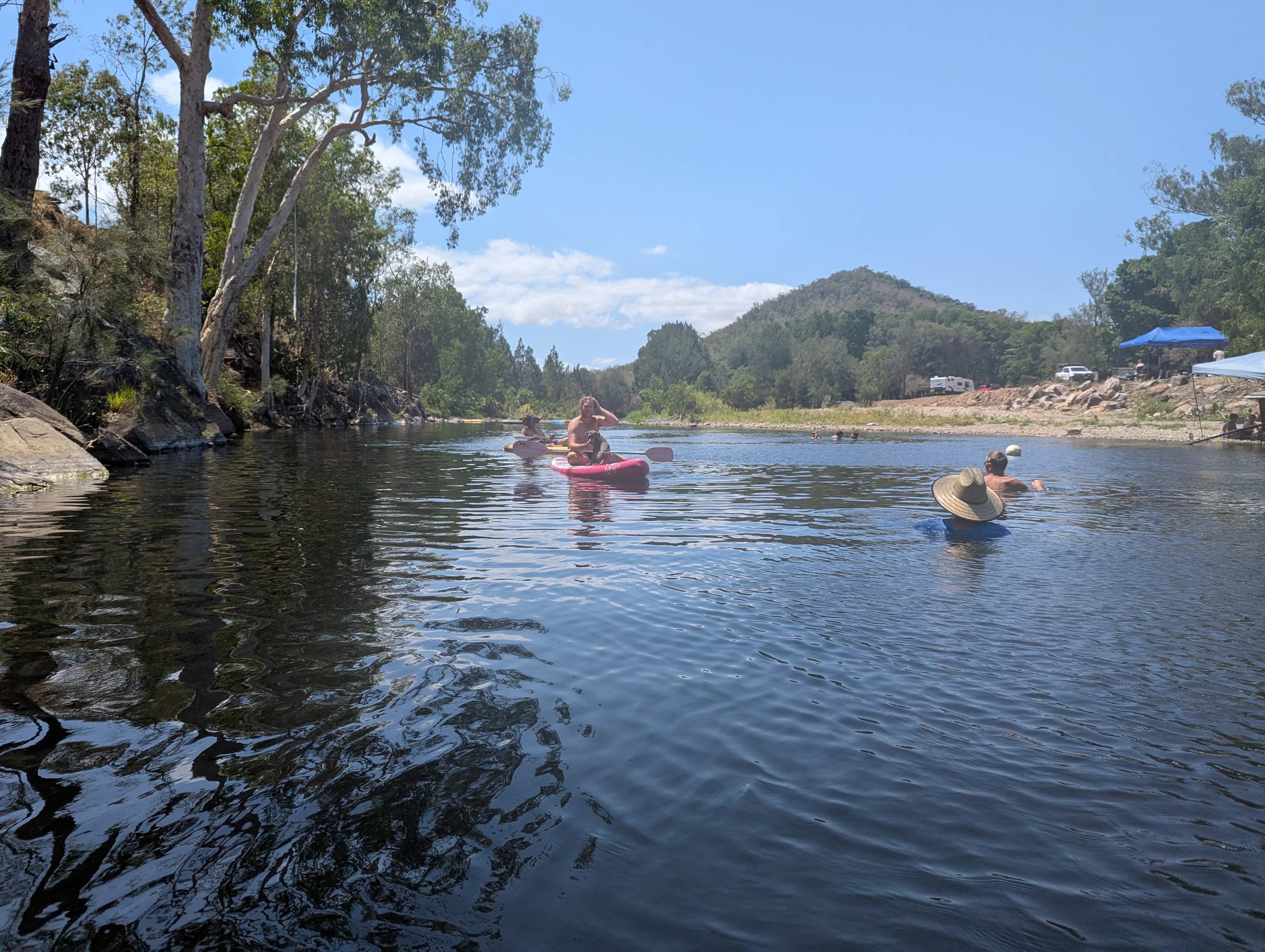 Creek and Antique Camping