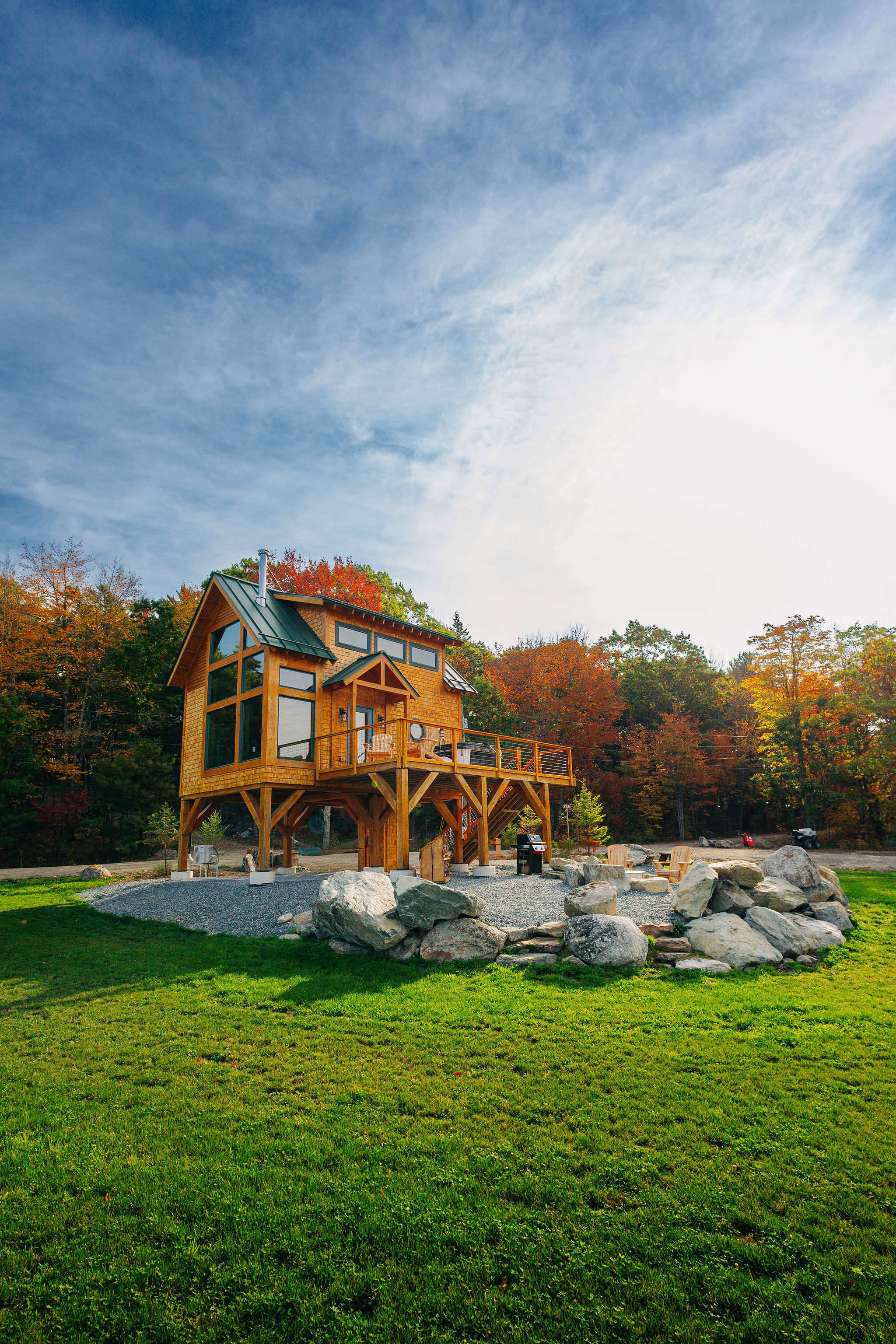 Arbor Camp Acadia Cabins/Treehouses