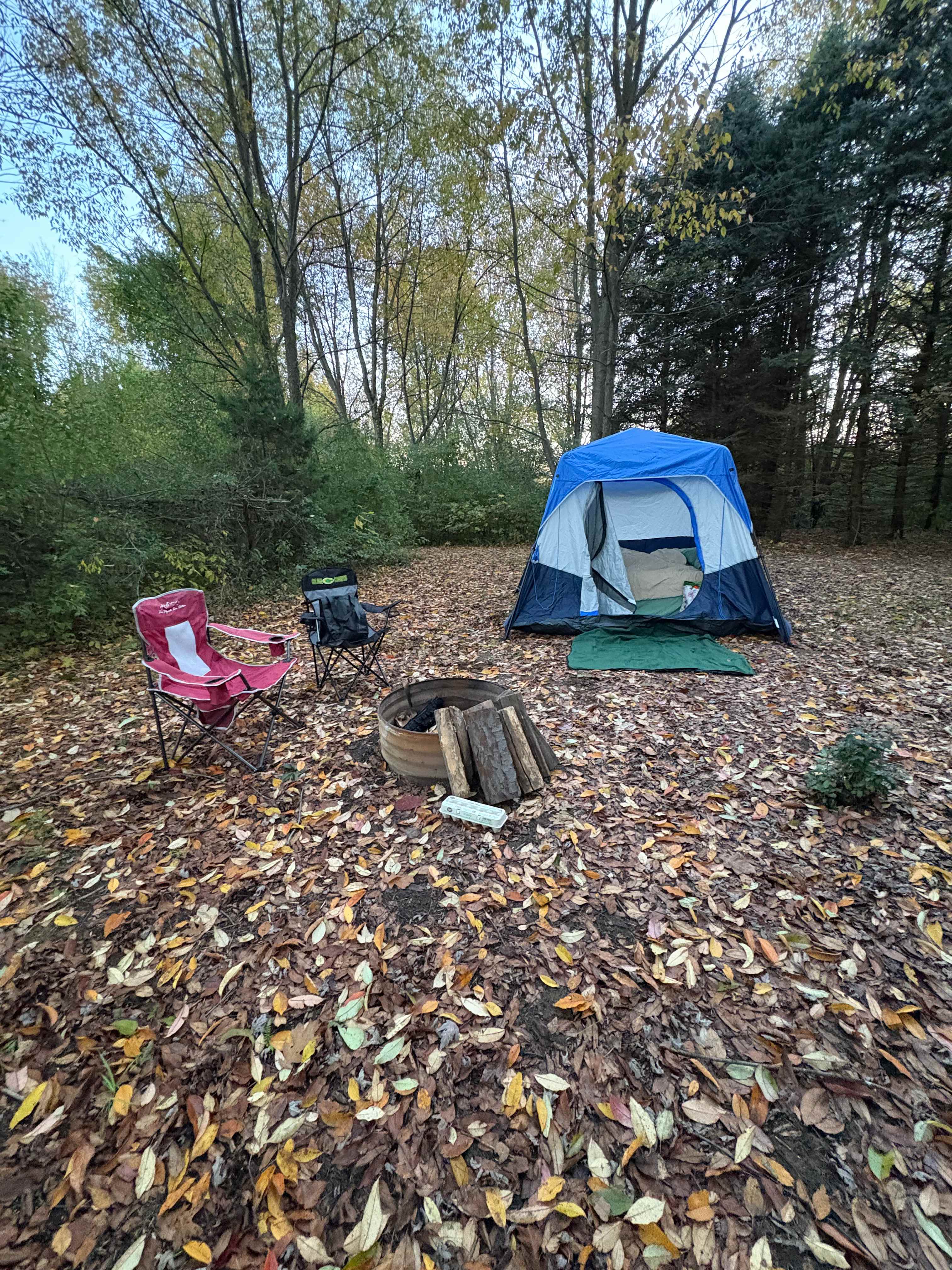 Our campsite!