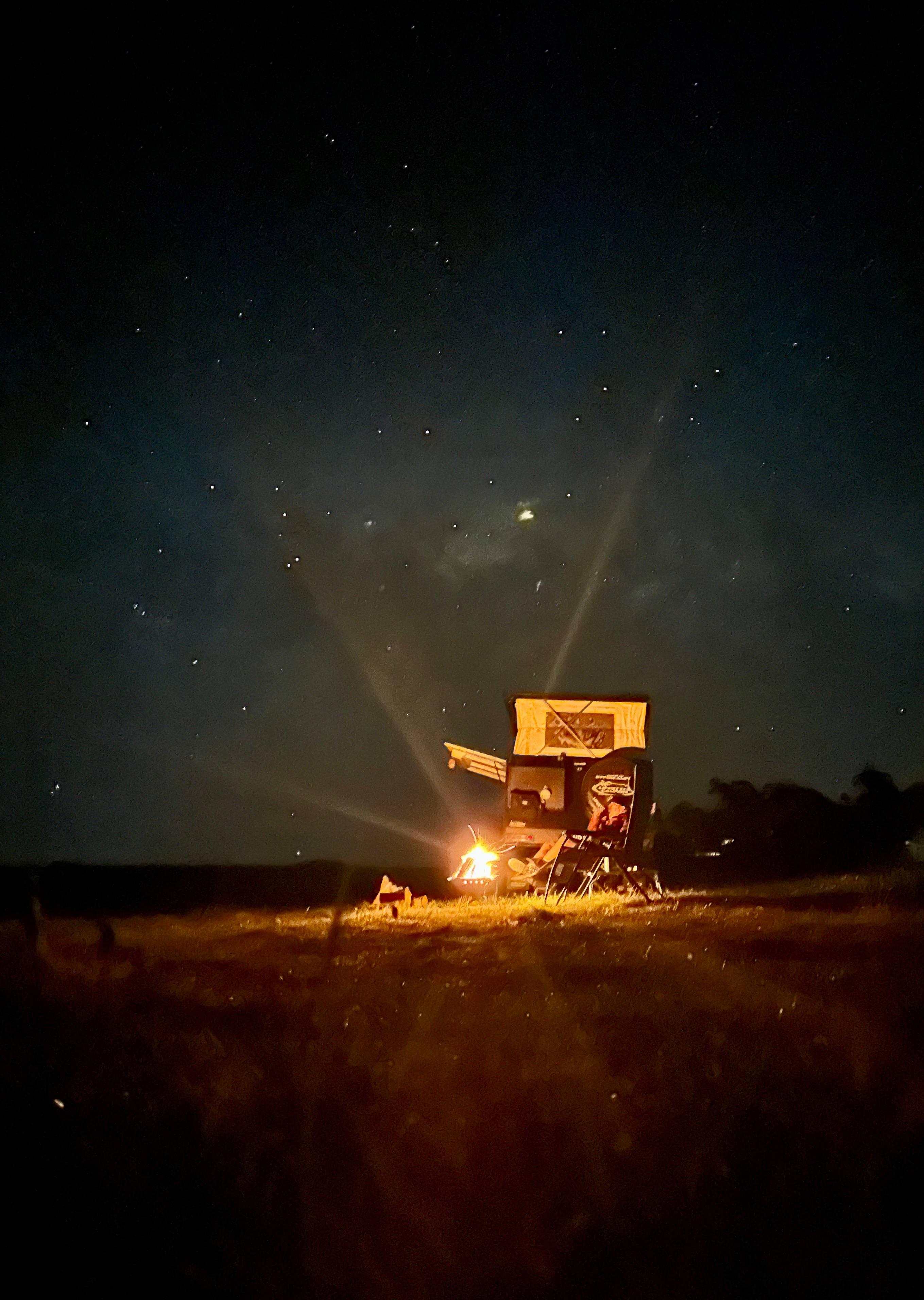 Stunning starry nights if skies are clear