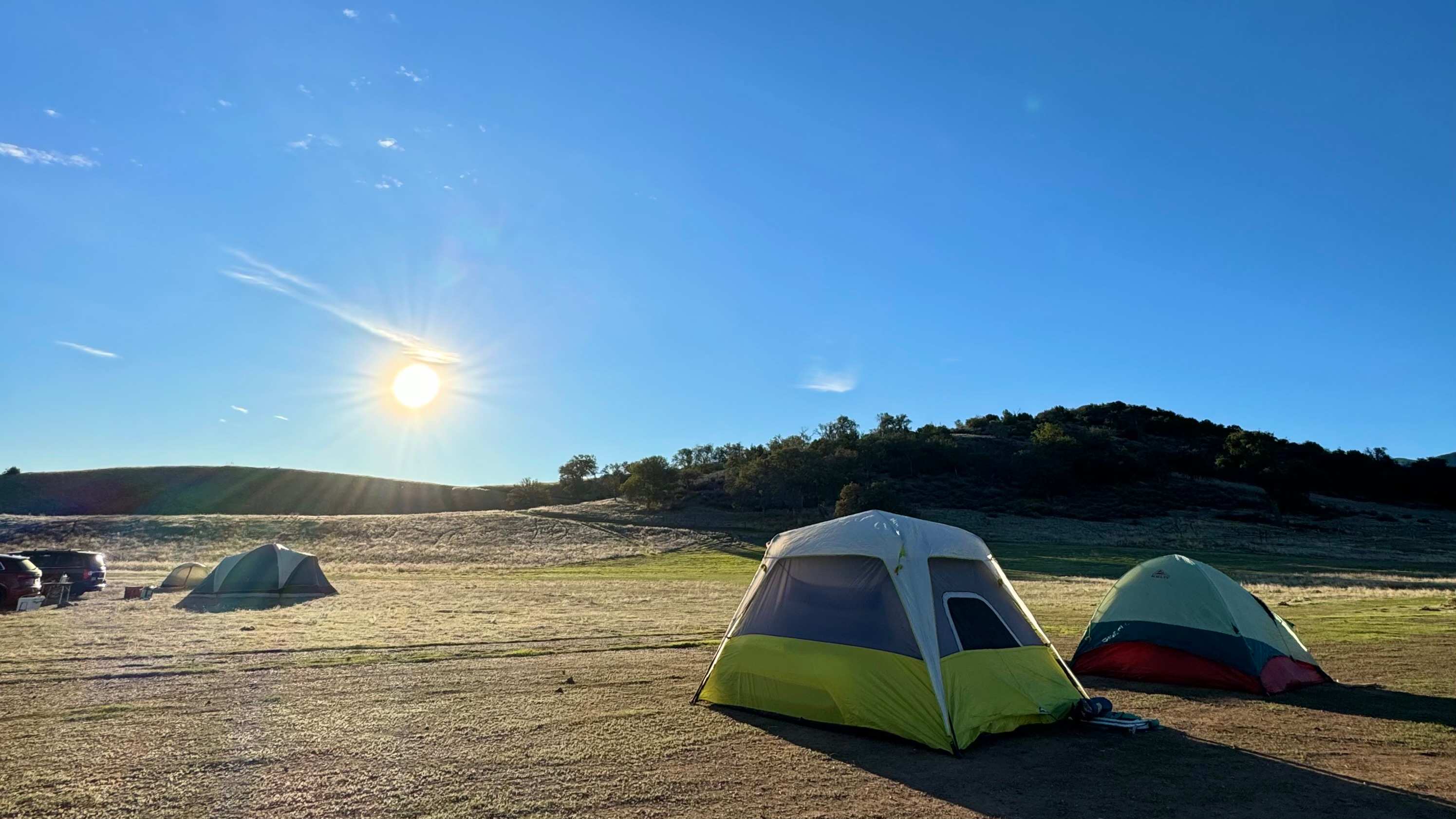 View from the flat area!