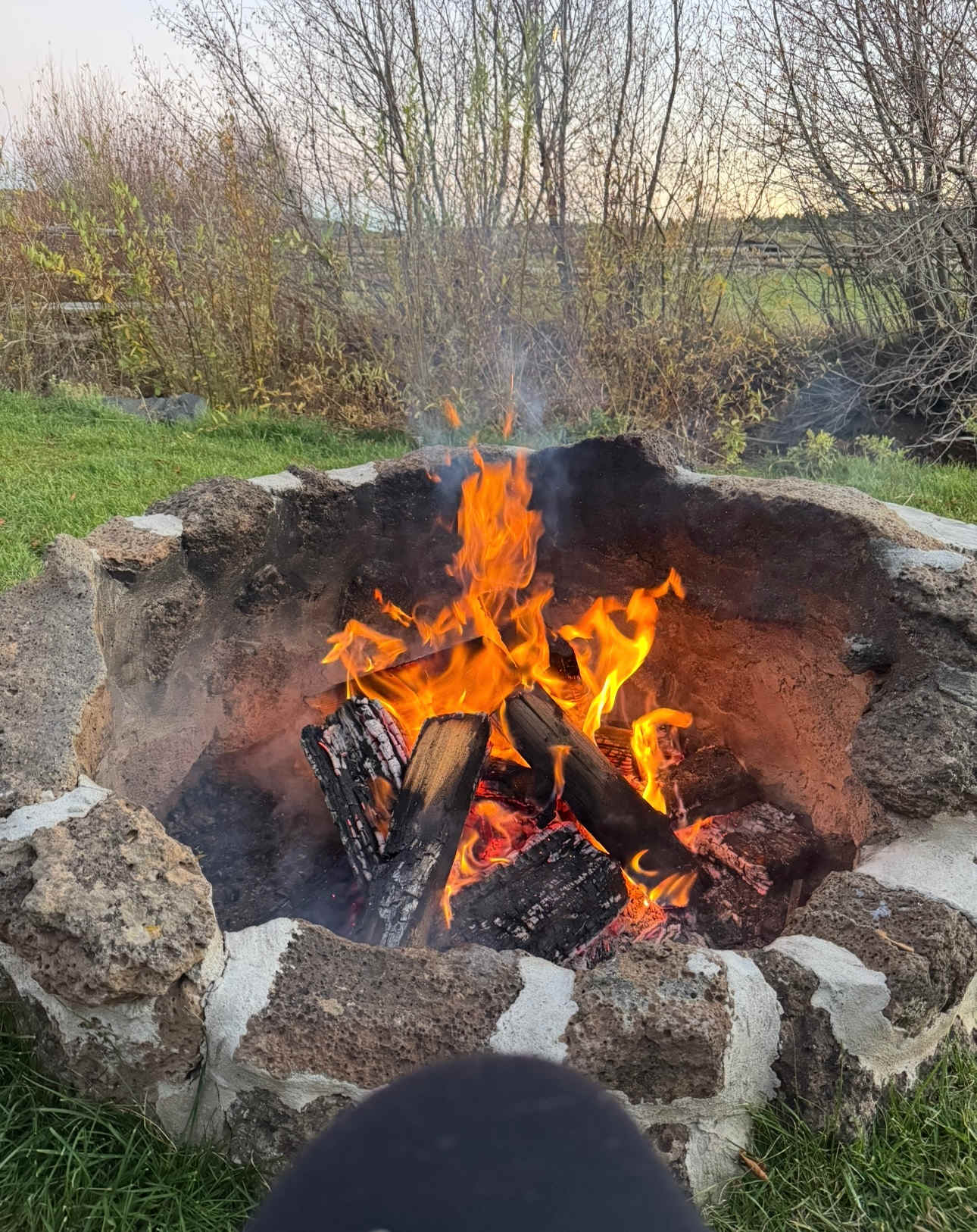 Creekside Glamping Tipis on Off-Grid, 70 Acre Working Ranch