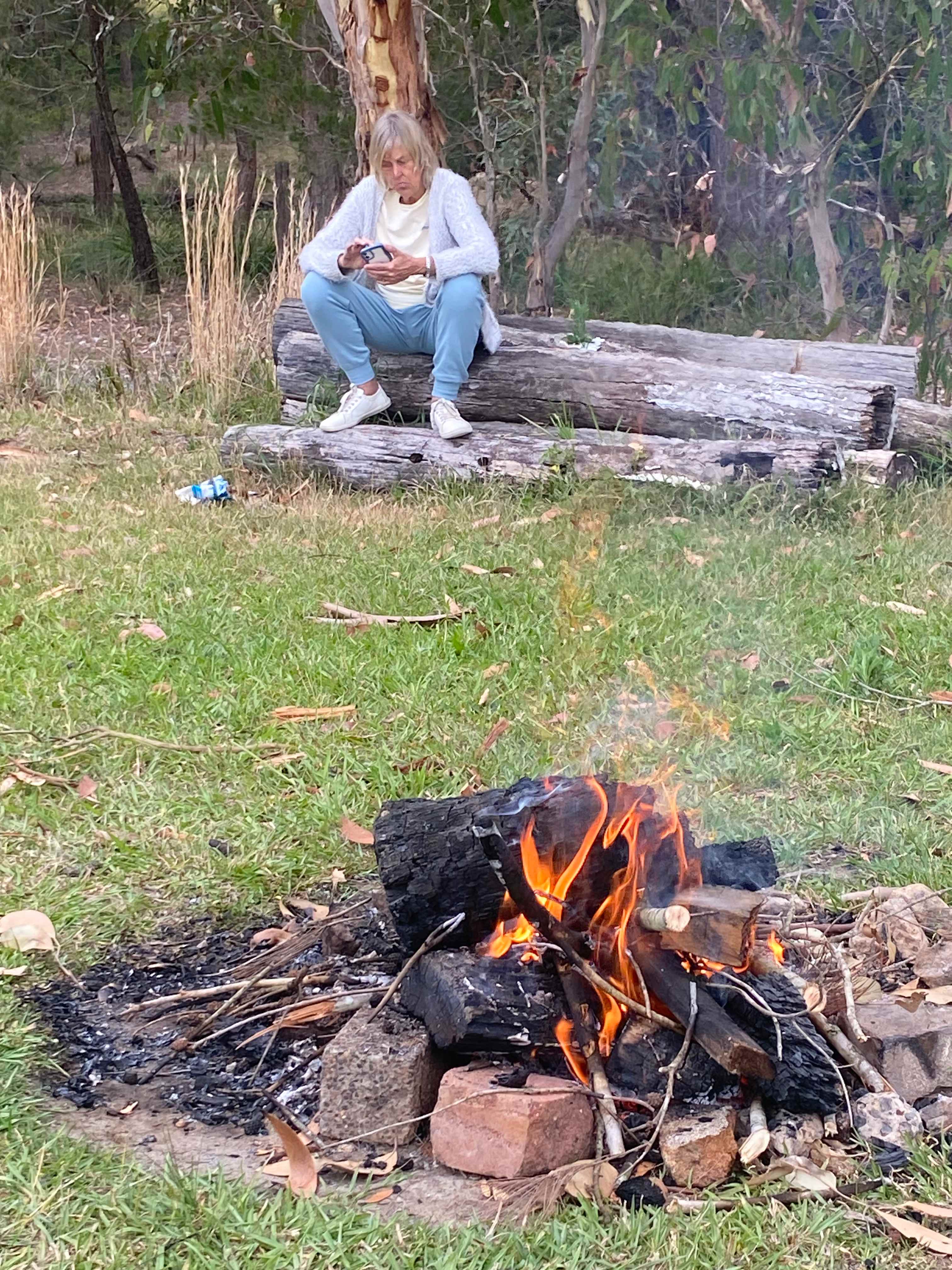 happy place by the fire 