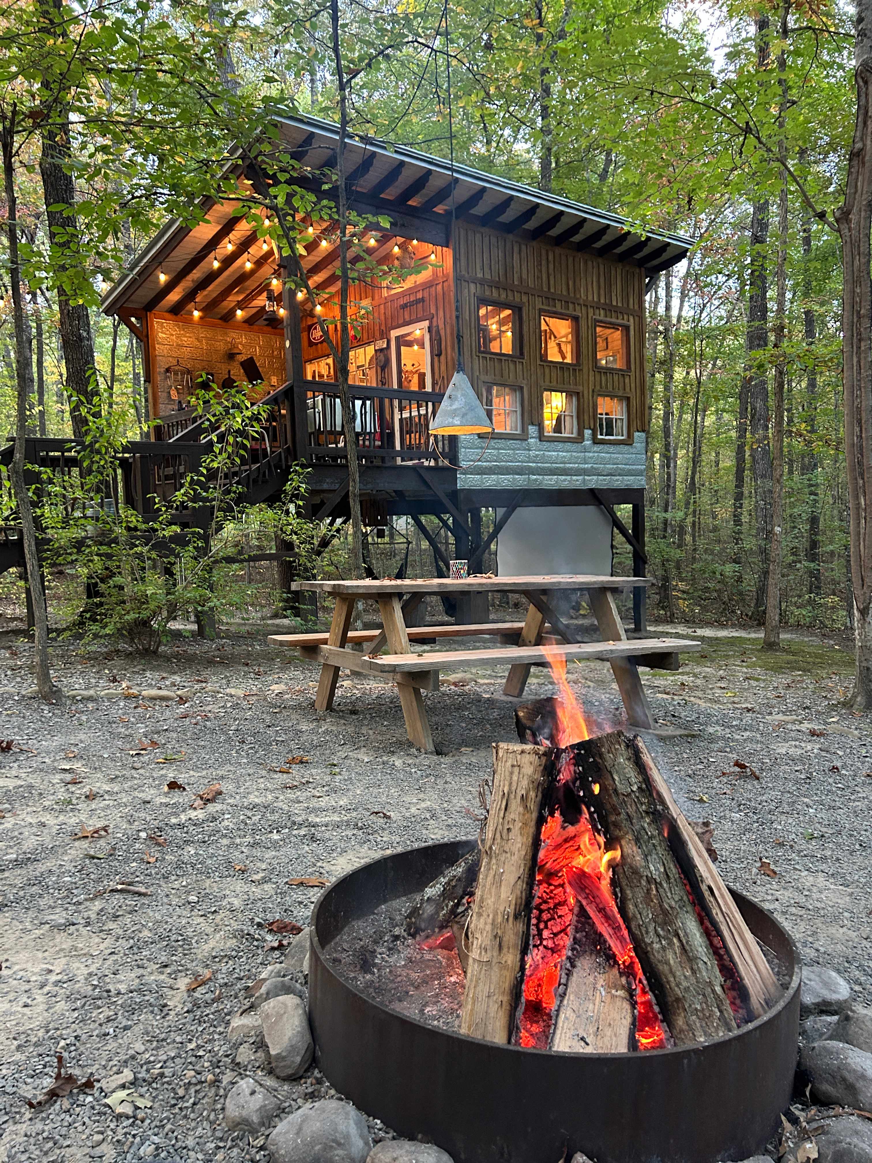 Glamping at Deer Camp Cabin