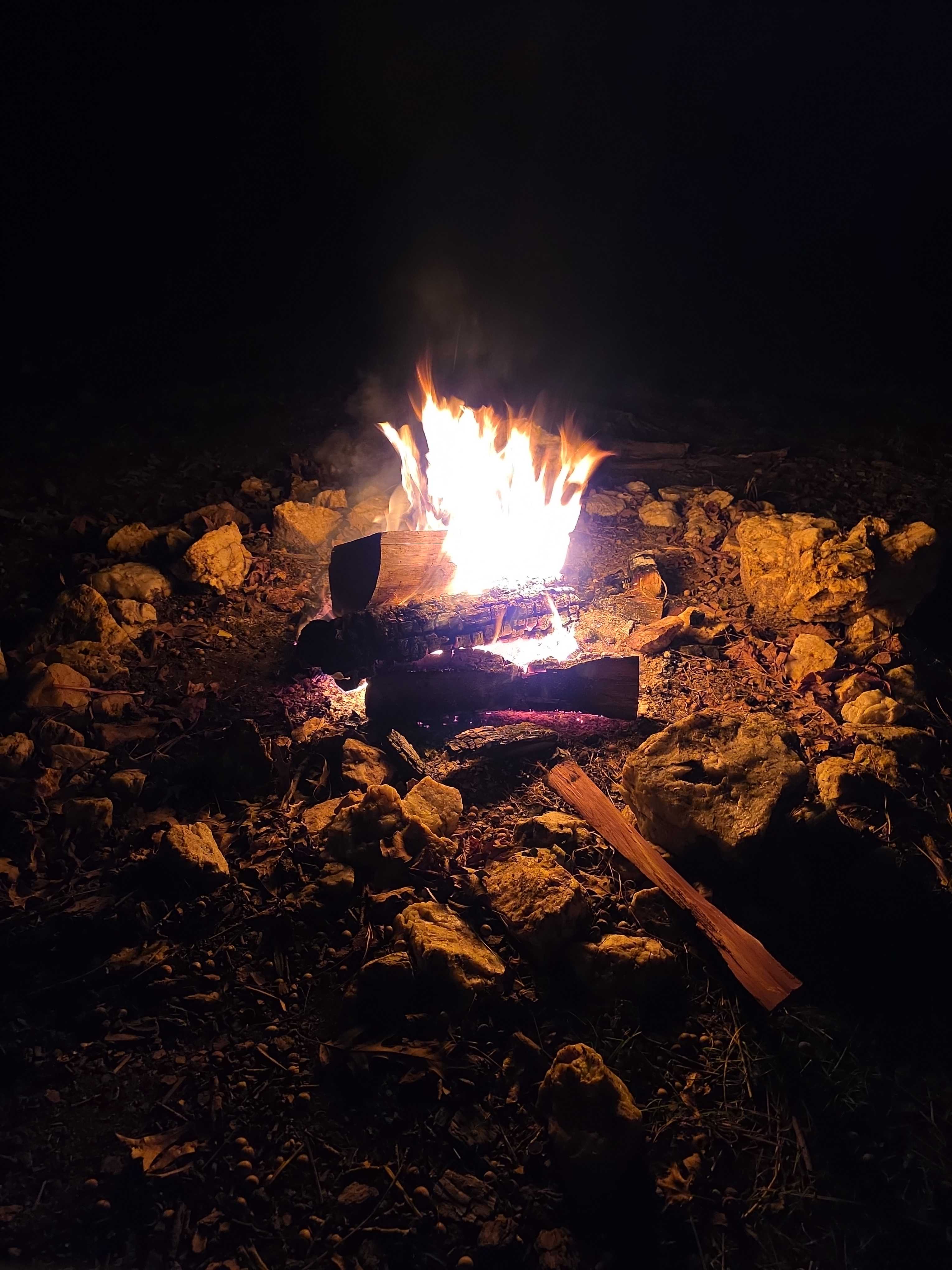 great firewood provided by host