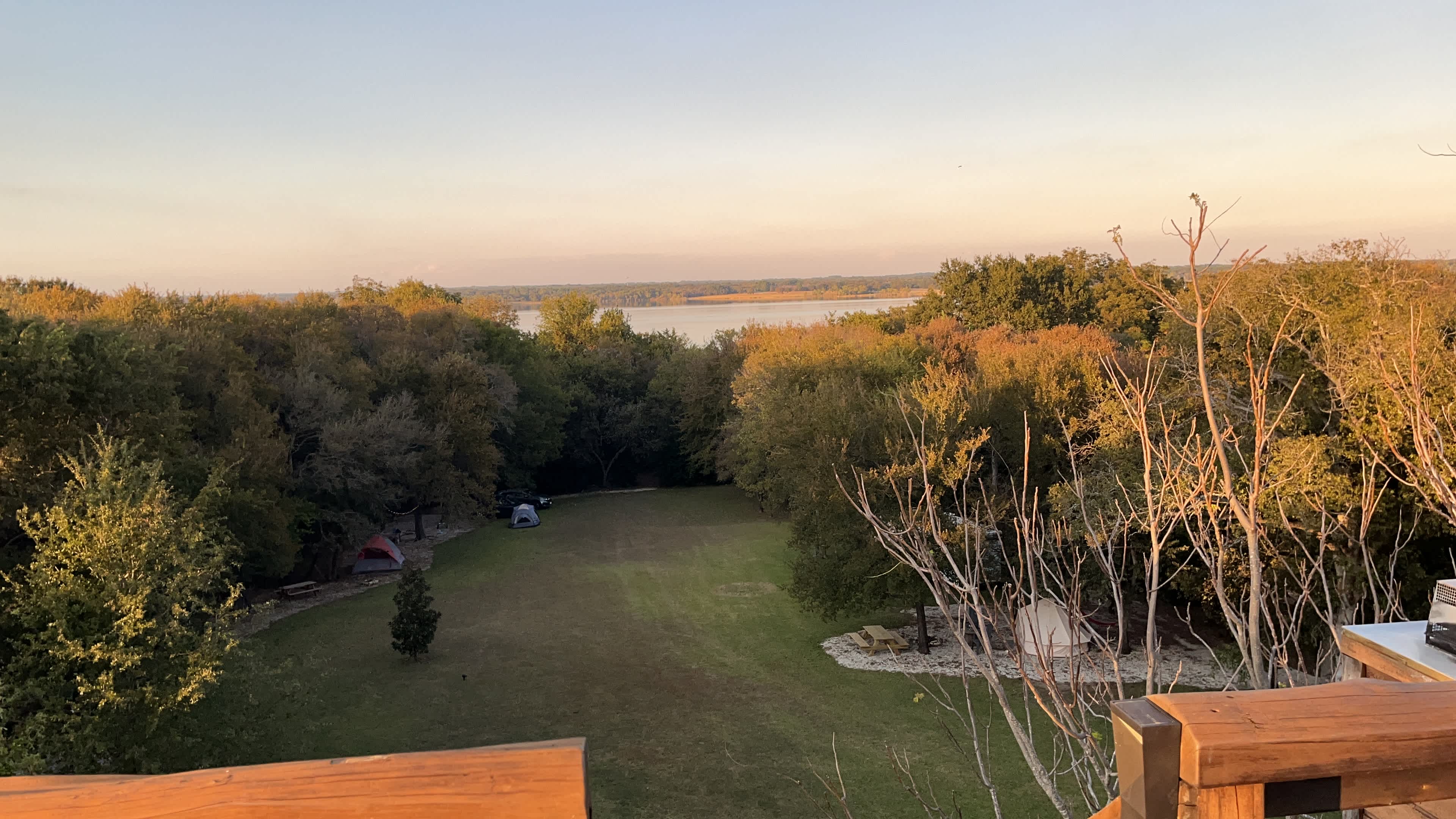 Beautiful rooftop view