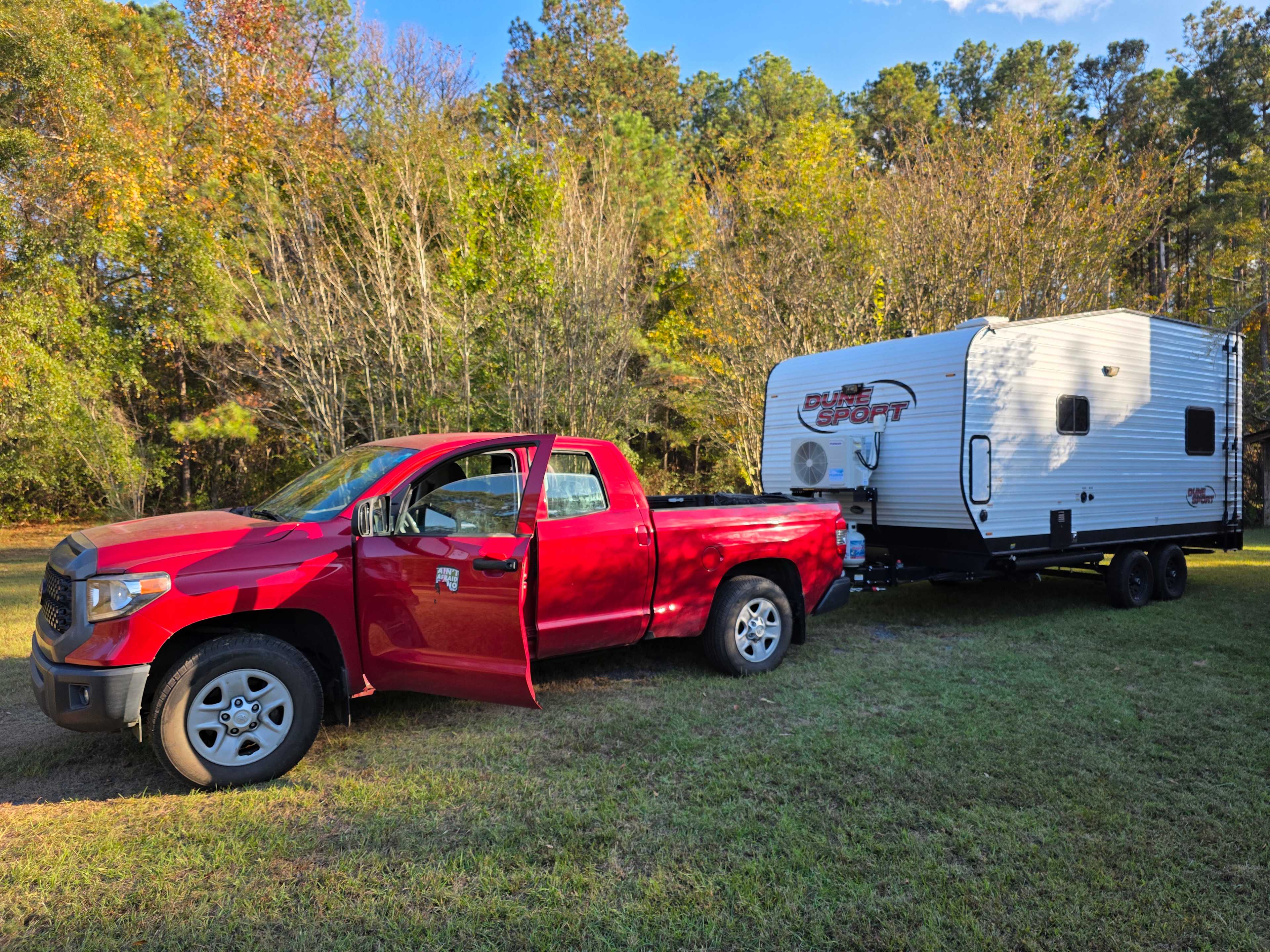 This is where we hooked up