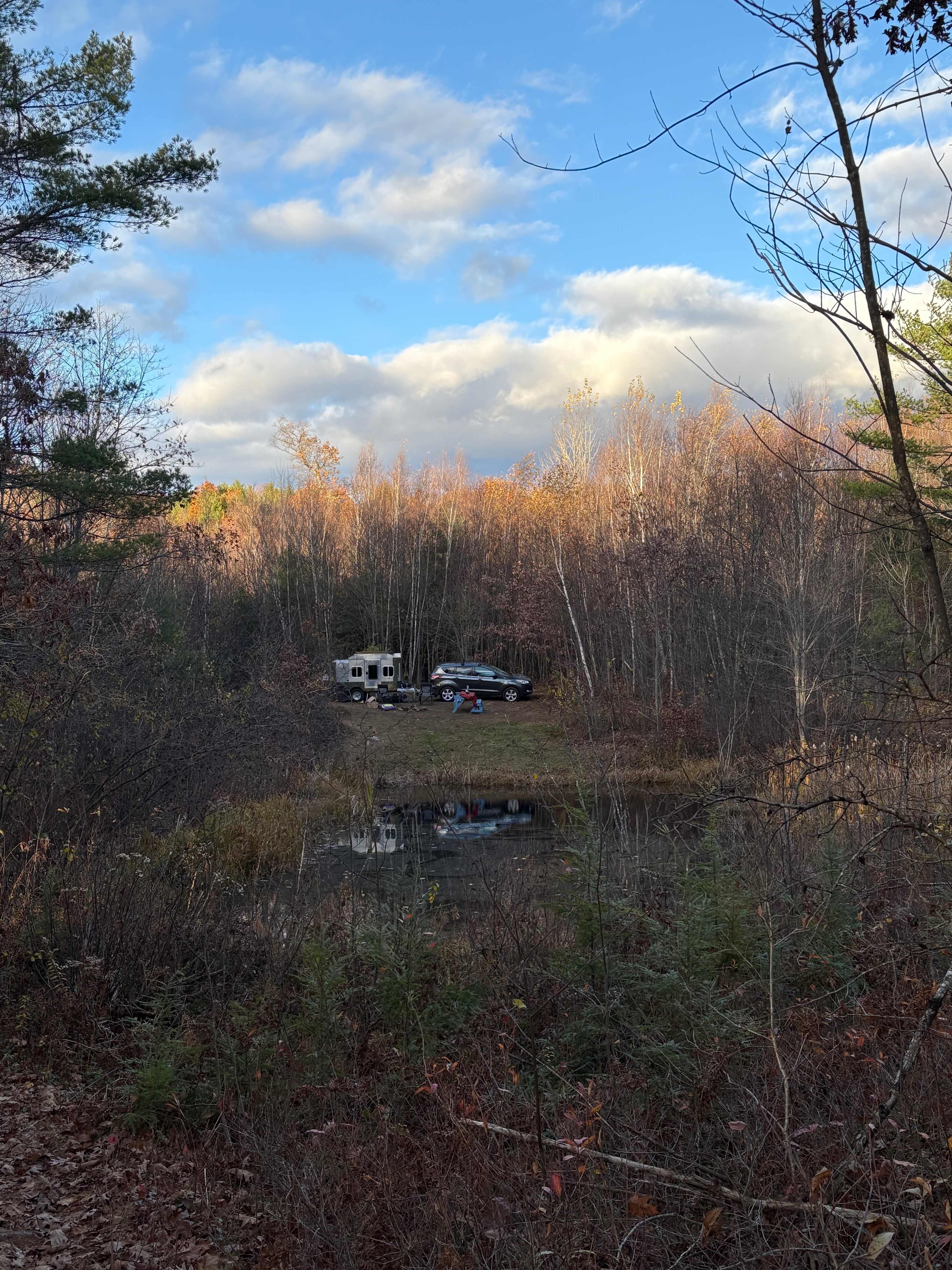 Campers Welcome to The Wolf Swamp.